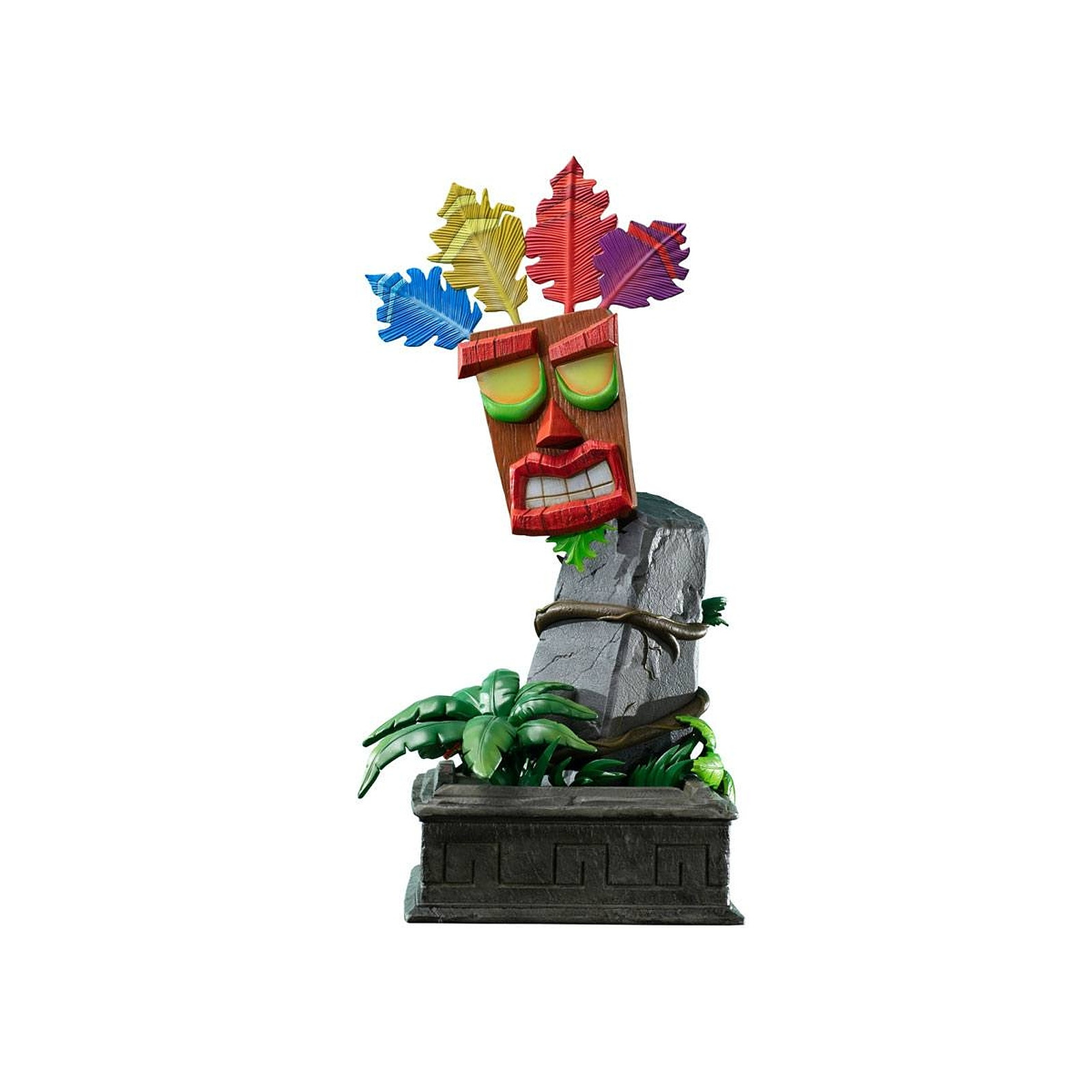 Crash Bandicoot - Statuette Mini Aku Aku Mask 40 cm - Figurines First 4 Figure