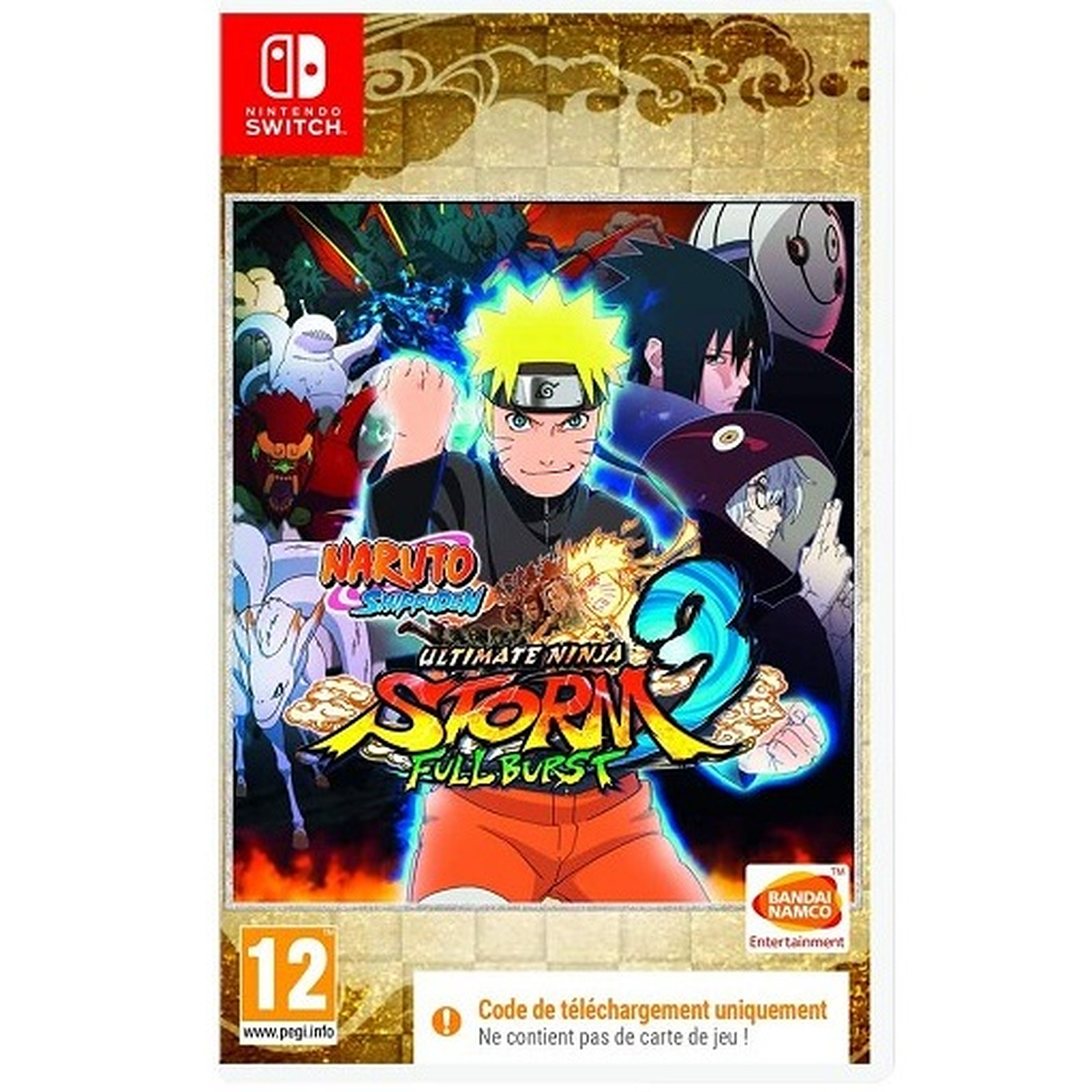 Naruto Ultimate Ninja Storm 3 Full Burst (SWITCH) - Jeux Nintendo Switch Bandai Namco Games