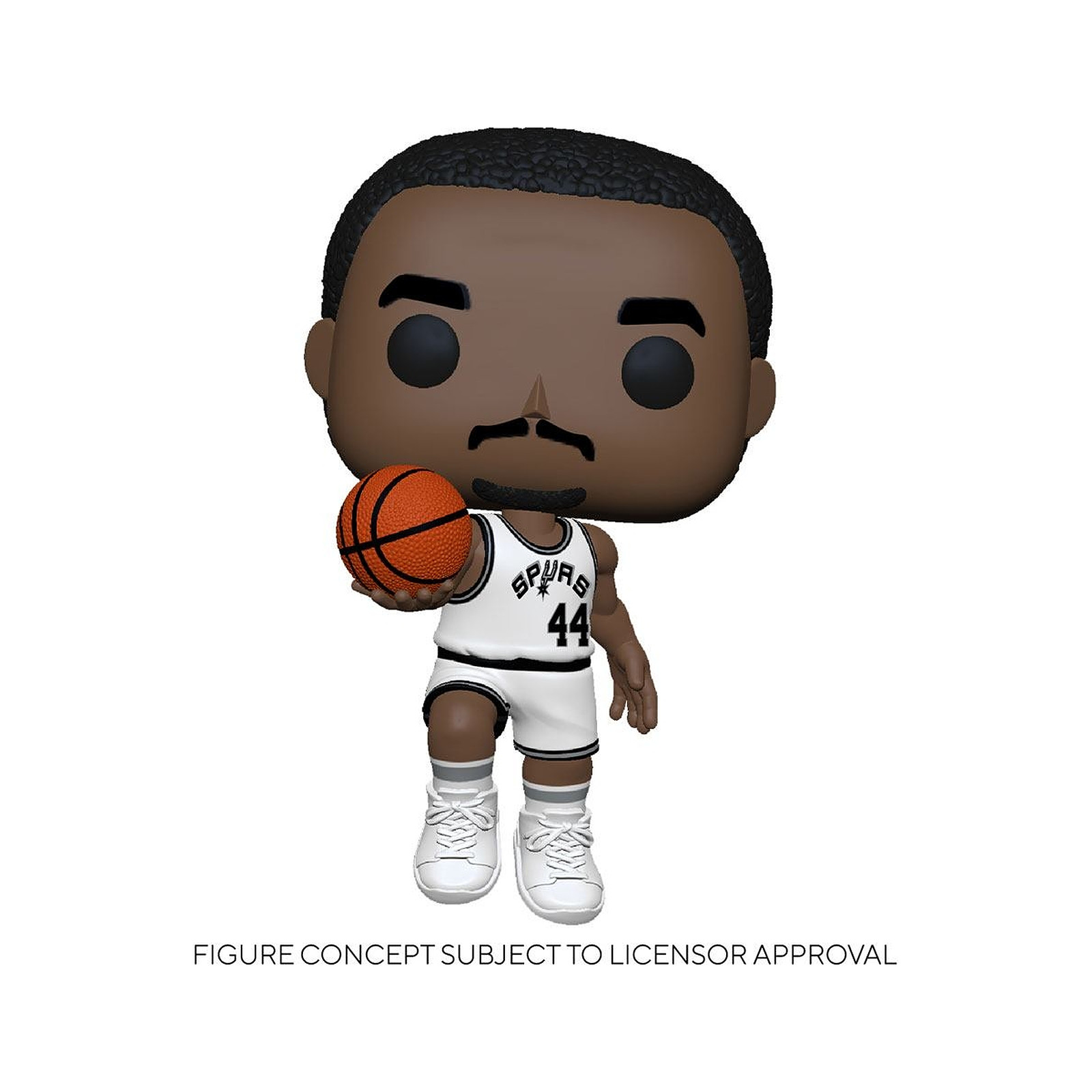 NBA - Figurine POP! George Gervin (Spurs Home) 9 cm - Figurines Funko