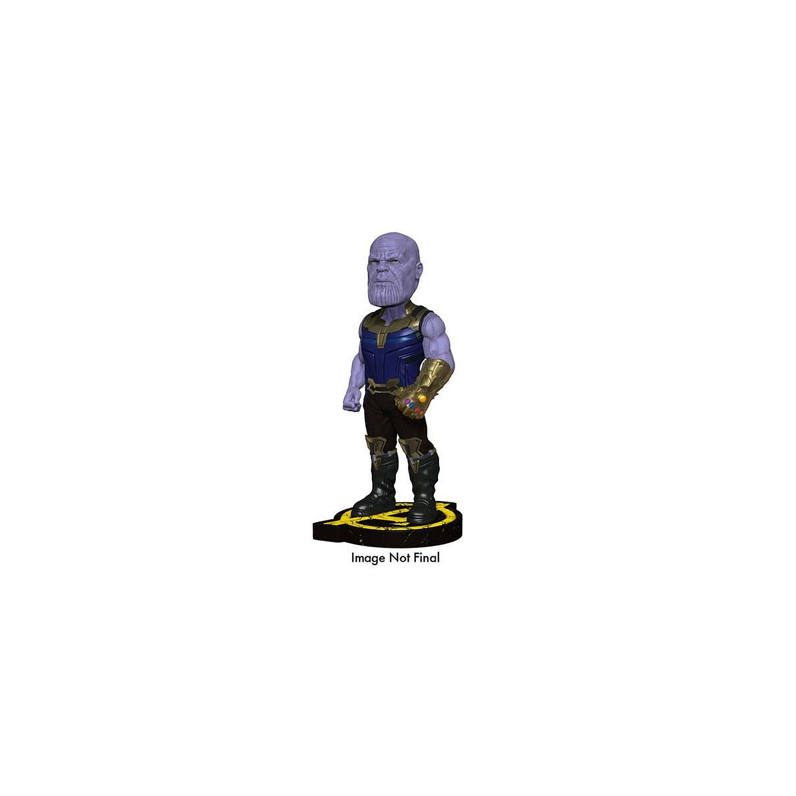 Avengers Infinity War - Figurine Head Knocker Thanos 20 cm - Figurines NECA