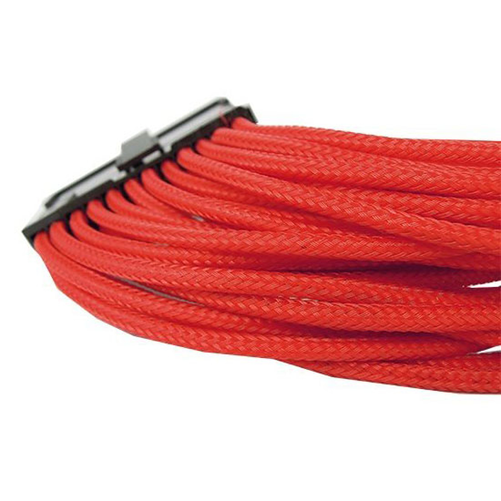 Gelid Cable Tresse ATX 24 broches 30 cm (Rouge) - Alimentation Gelid