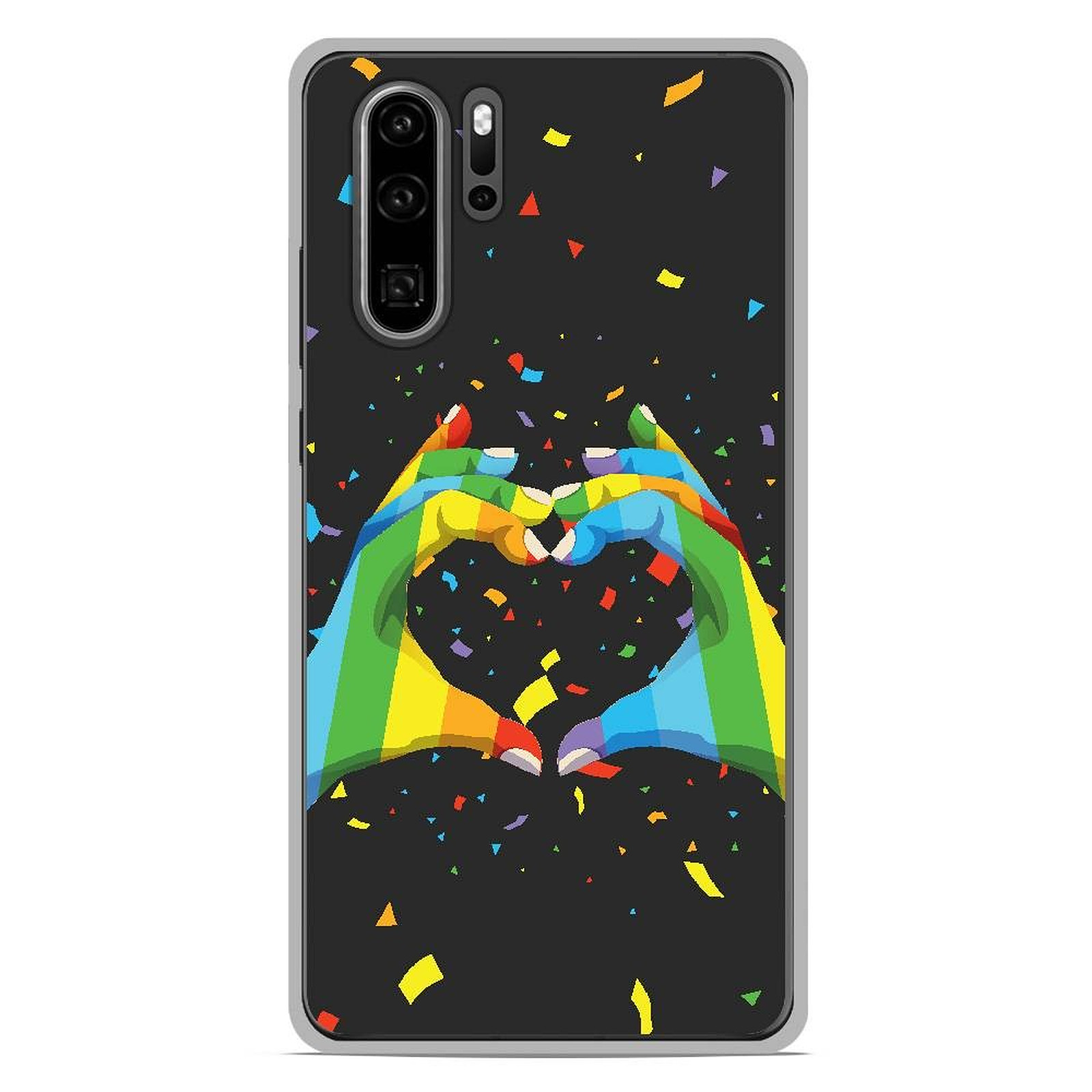 1001 Coques Coque silicone gel Huawei P30 Pro motif LGBT - Coque telephone 1001Coques