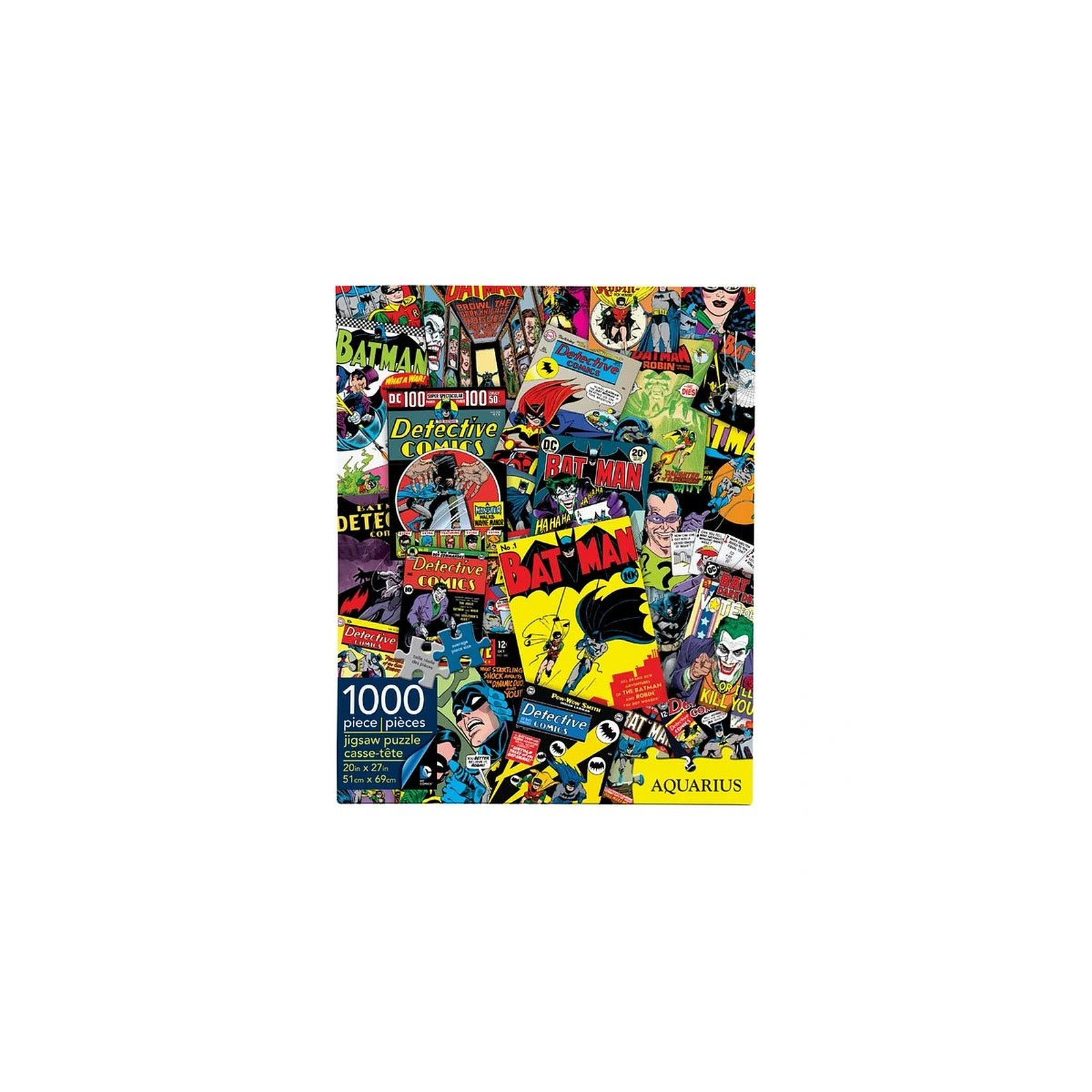 DC Comics - Puzzle Batman Collage (1000 pièces) - Puzzle DIVERS