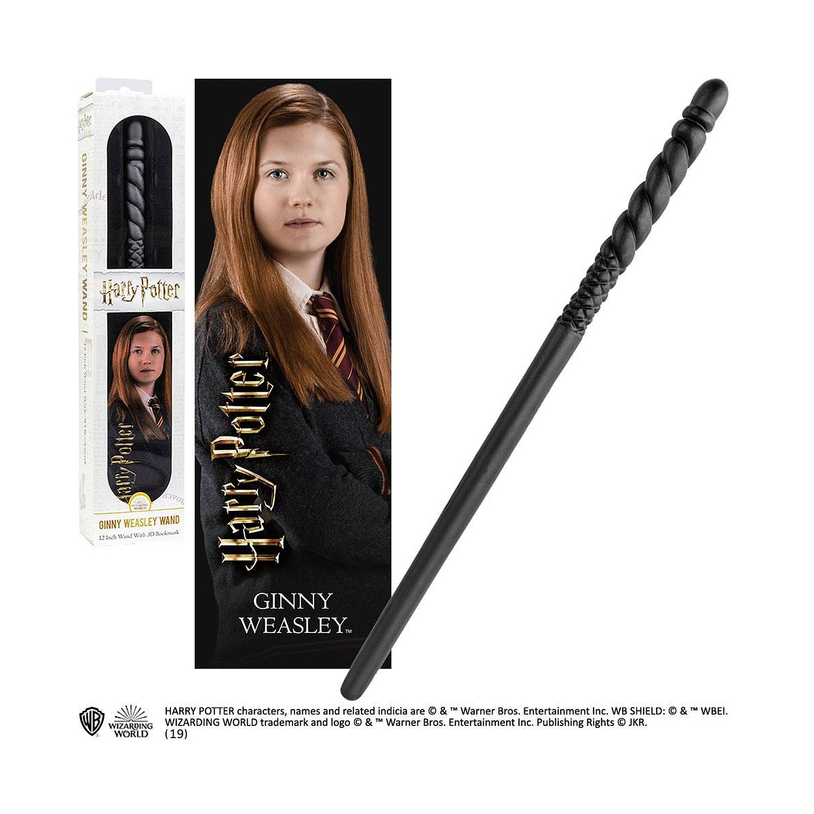 Harry Potter - Replique baguette Ginny Weasley 30 cm - Figurines Noble Collection