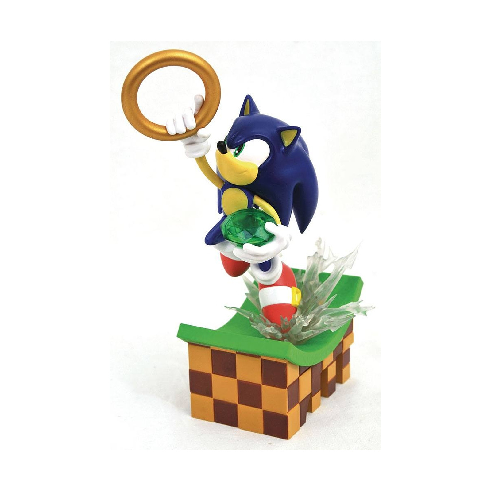 Sonic The Hedgehog - Diorama Sonic 23 cm - Figurines Diamond Select