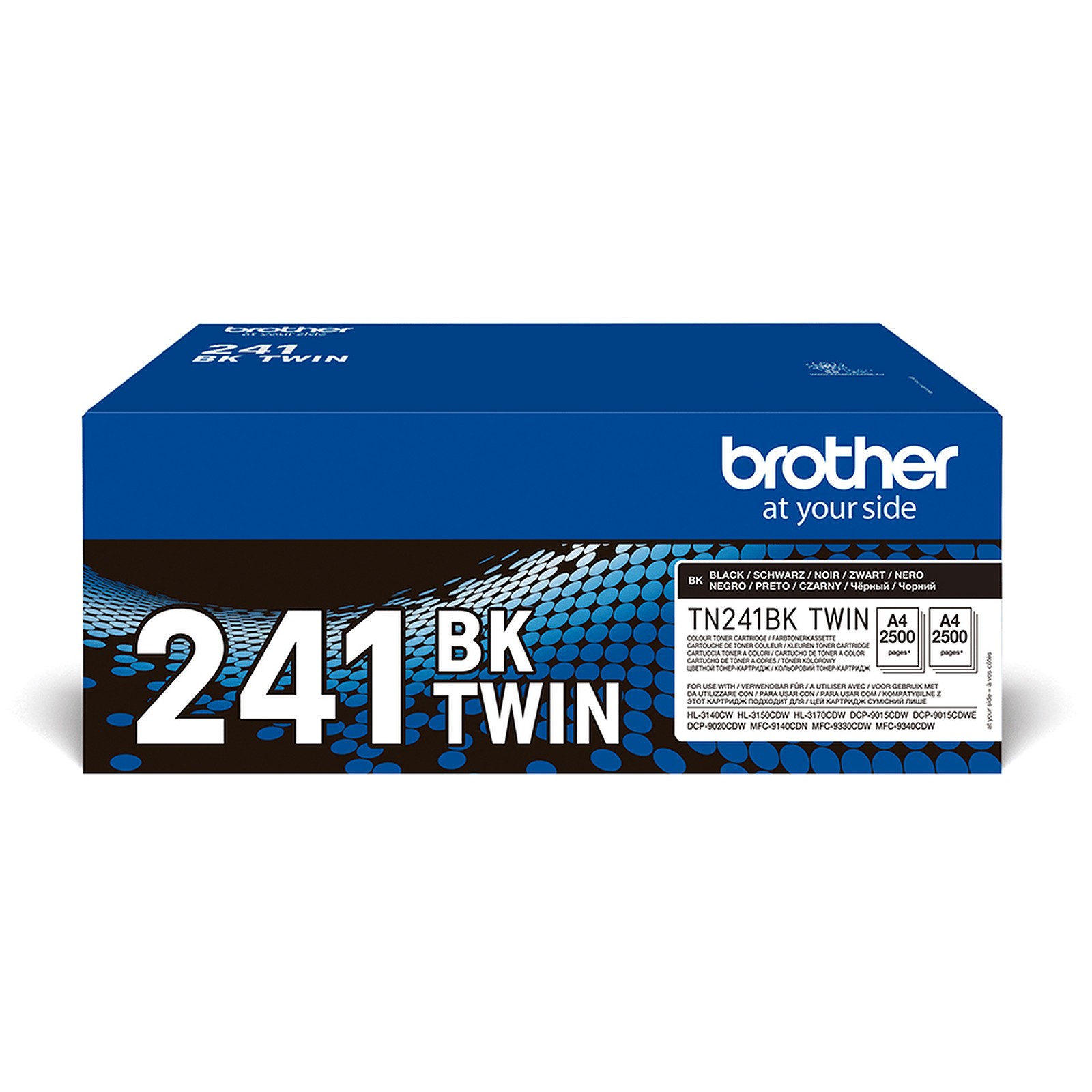 Brother TN-241BK Twin Pack (Noir) - Toner imprimante Brother