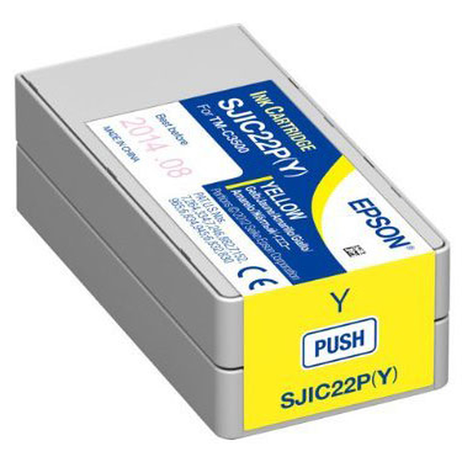 Epson SJIC22P(Y) - Cartouche imprimante Epson