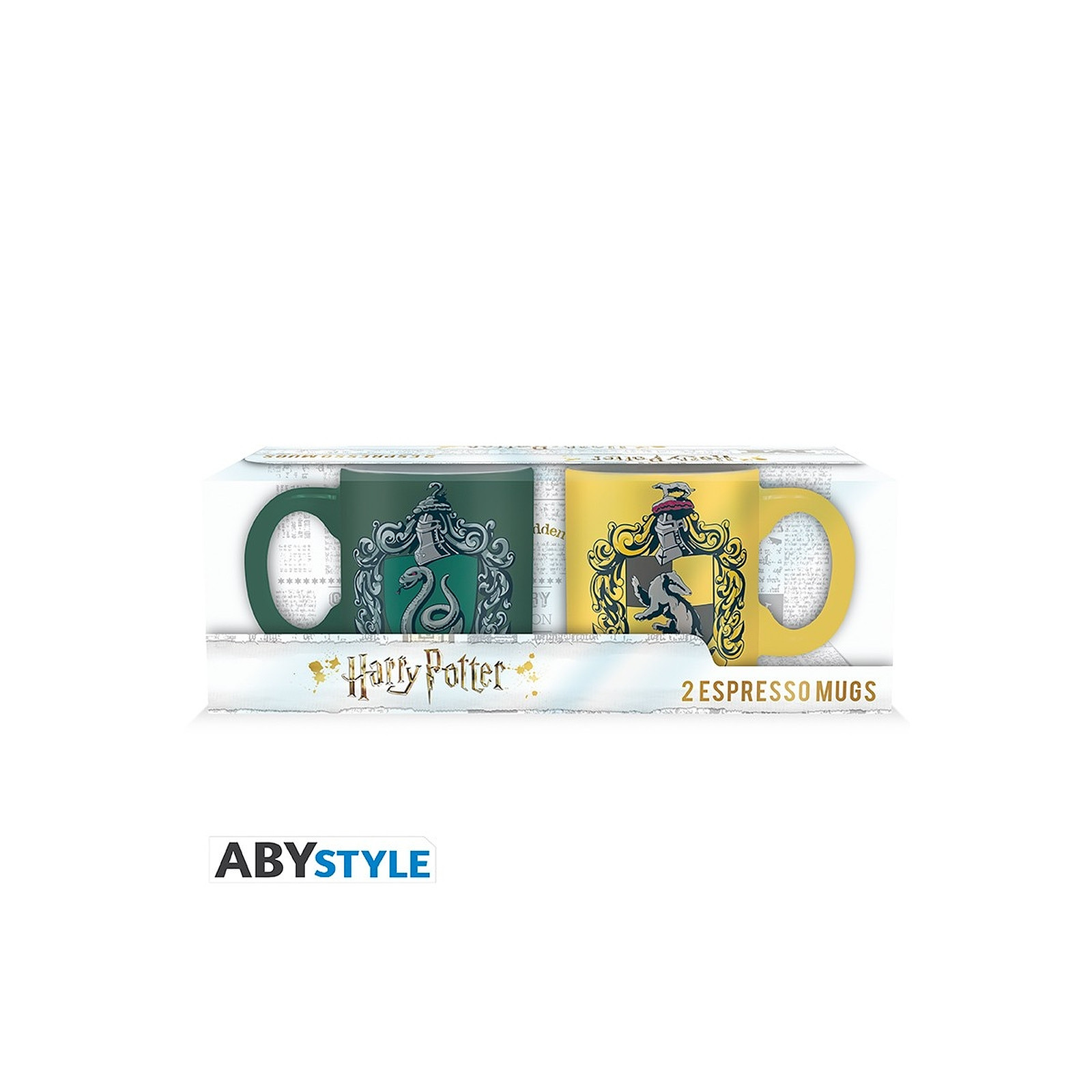 Harry Potter - Set 2 mugs a  espresso Serpent. & Pouf - Mugs Abystyle