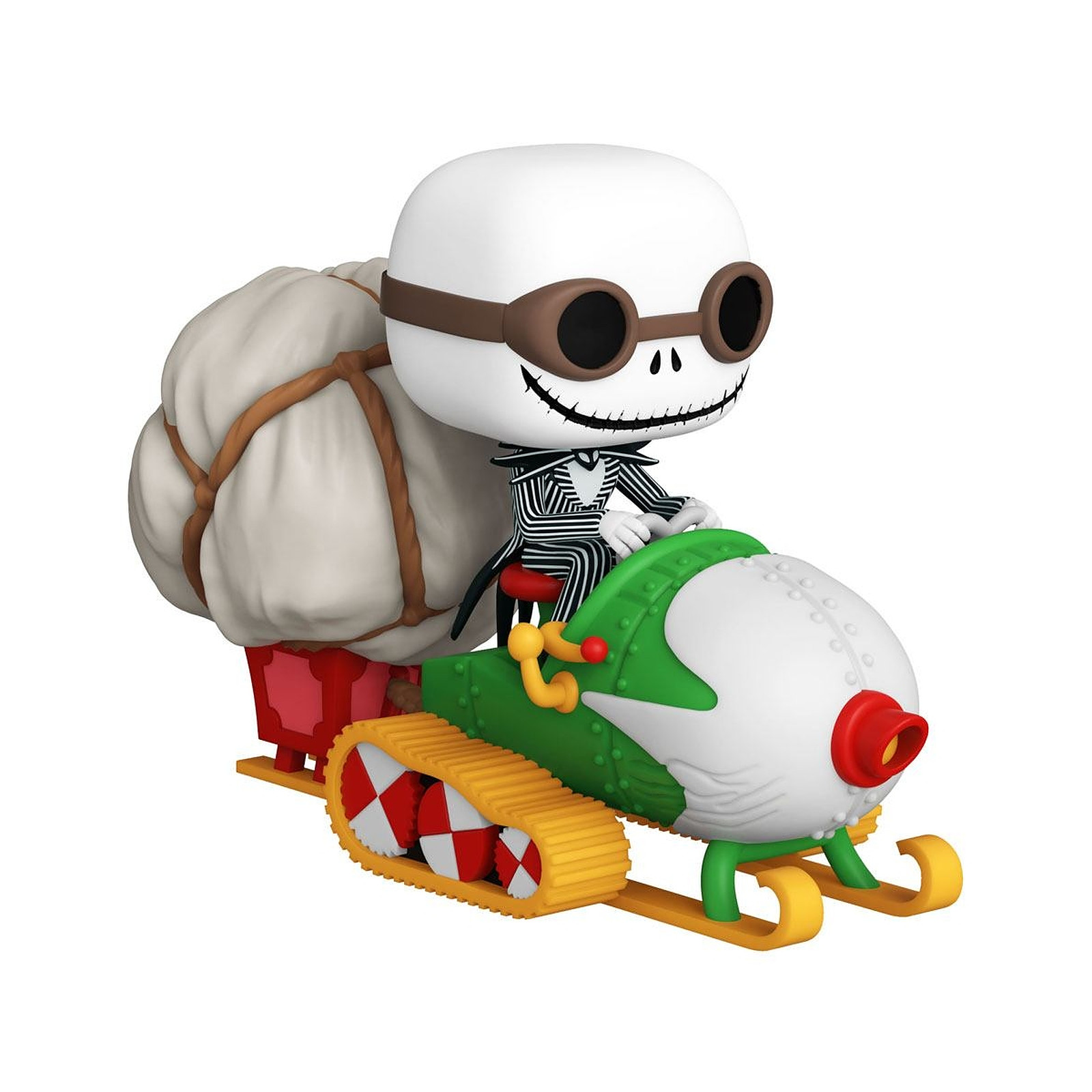 L'etrange Noel de Mr. Jack - Figurine POP! Jack w/Goggles & Snowmobile 18 cm - Figurines Funko