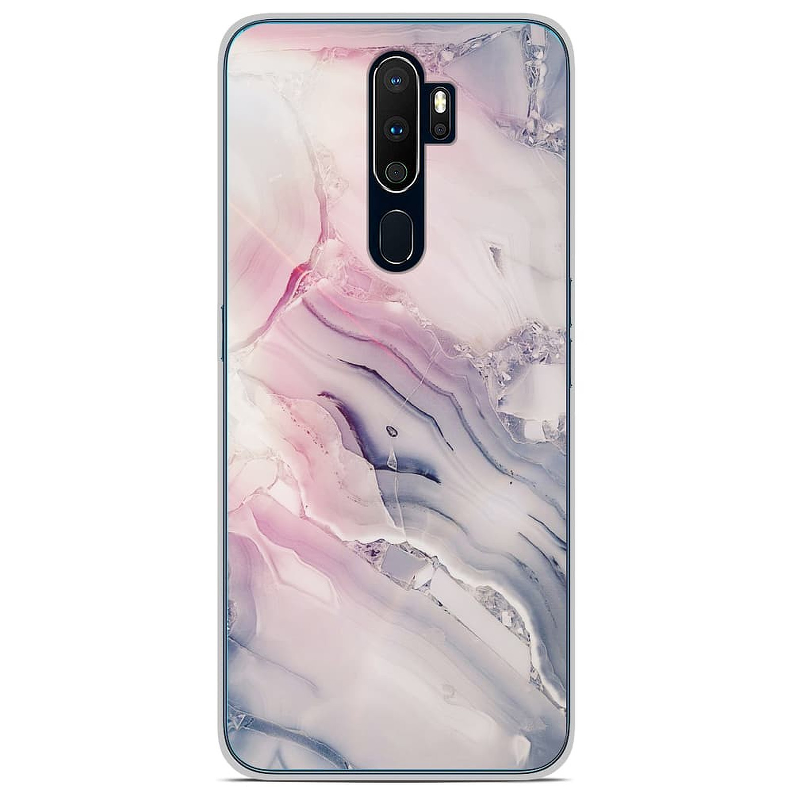 1001 Coques Coque silicone gel Oppo A5 2020 motif Zoom sur Pierre Claire - Coque telephone 1001Coques