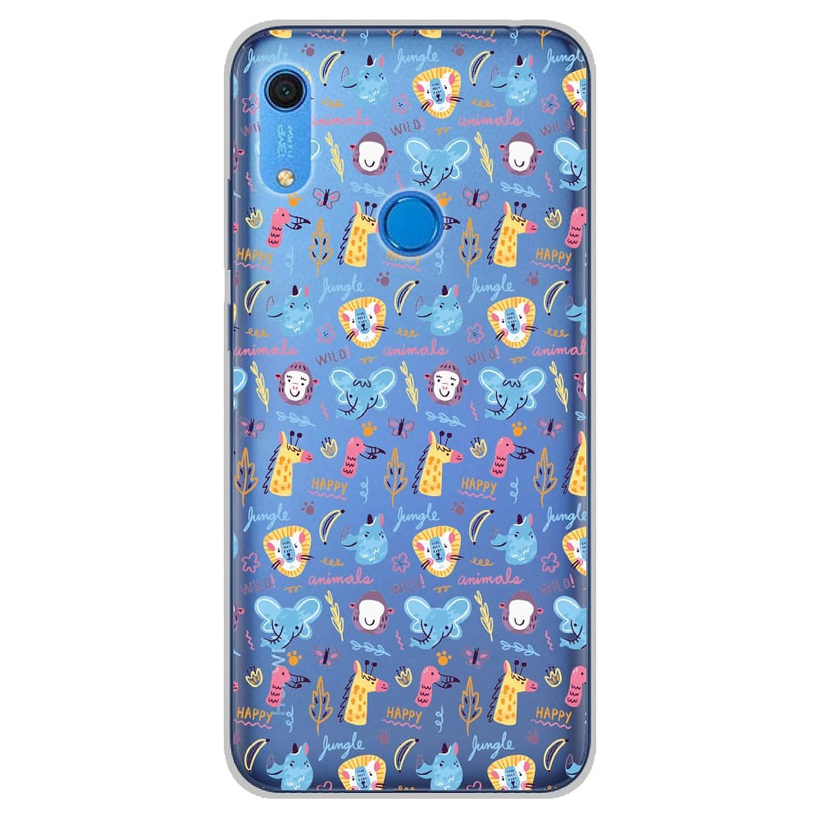1001 Coques Coque silicone gel Huawei Y6S motif Happy animals - Coque telephone 1001Coques
