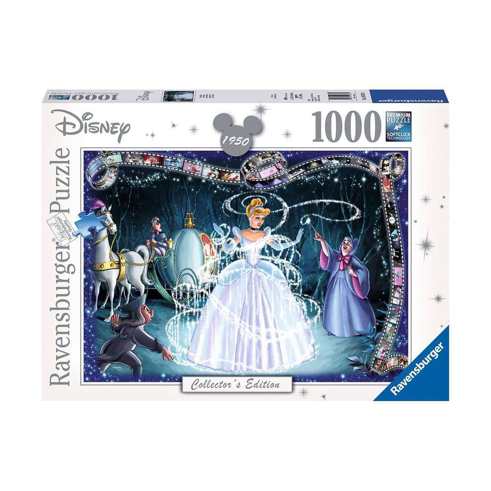 Disney - Puzzle Collector's Edition Cendrillon (1000 pièces) - Puzzle Ravensburger