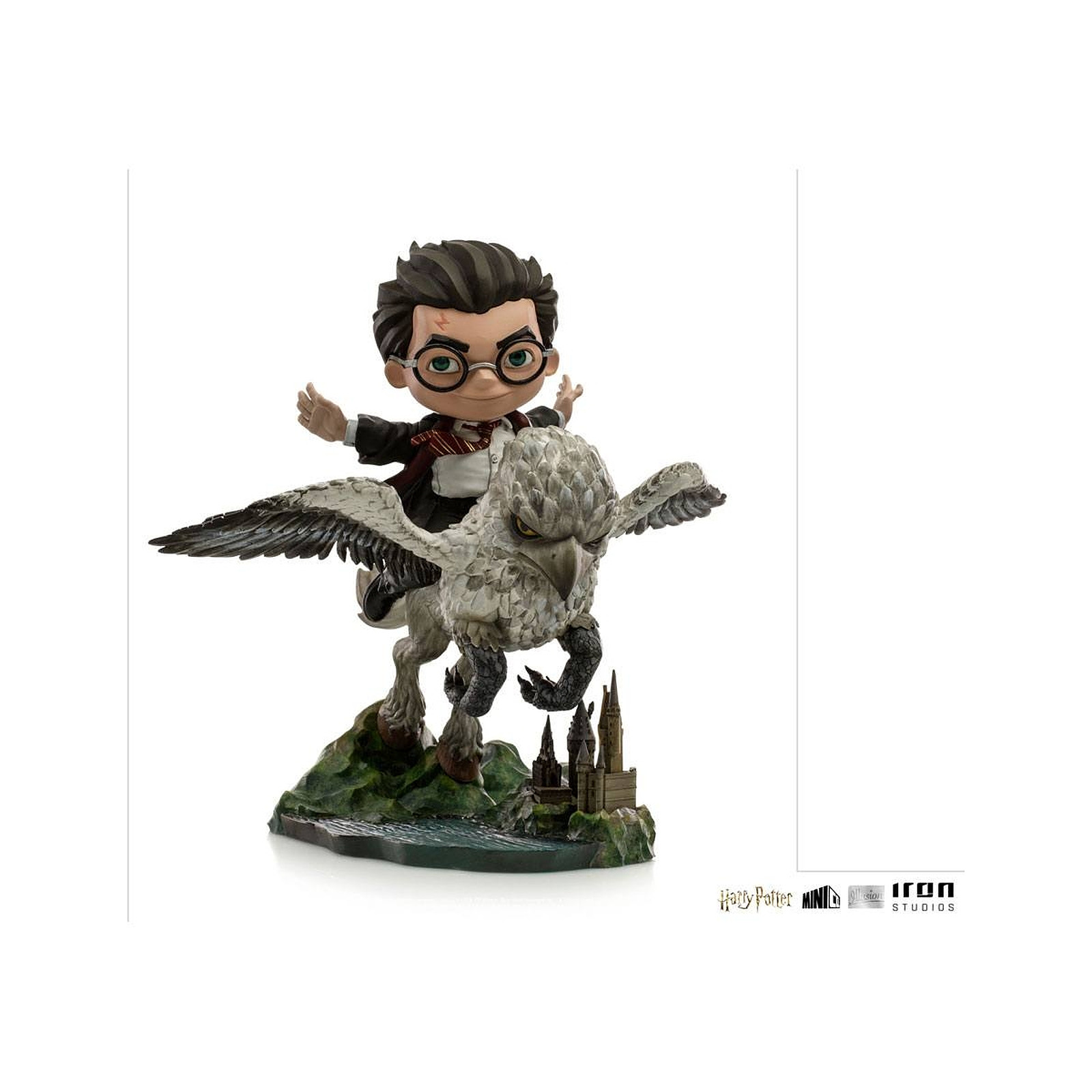 Harry Potter - Figurine Mini Co. Illusion Harry Potter & Buckbeak 16 cm - Figurines Iron Studios