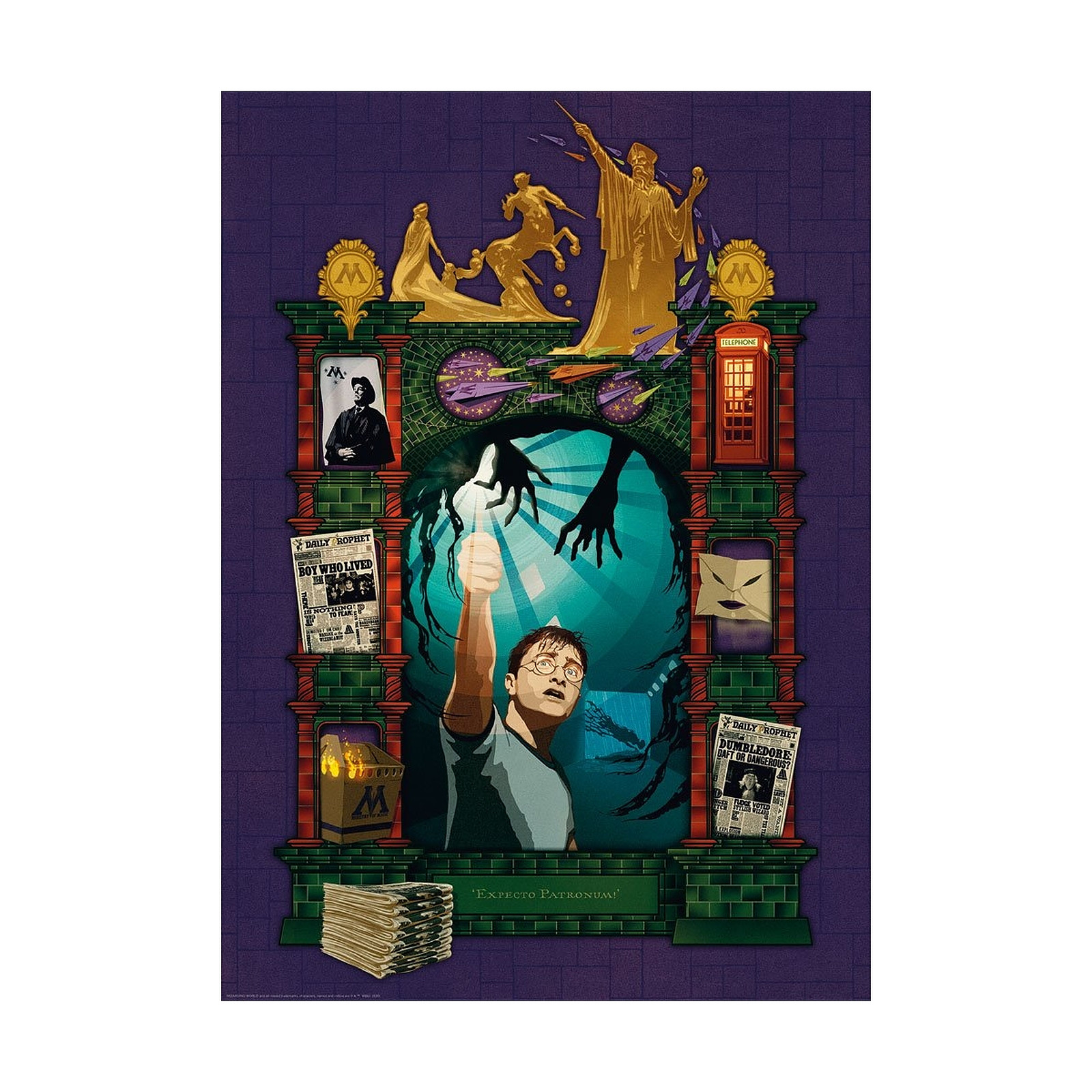 Harry Potter - Puzzle et l'Ordre du Phenix (1000 pièces) - Puzzle Ravensburger