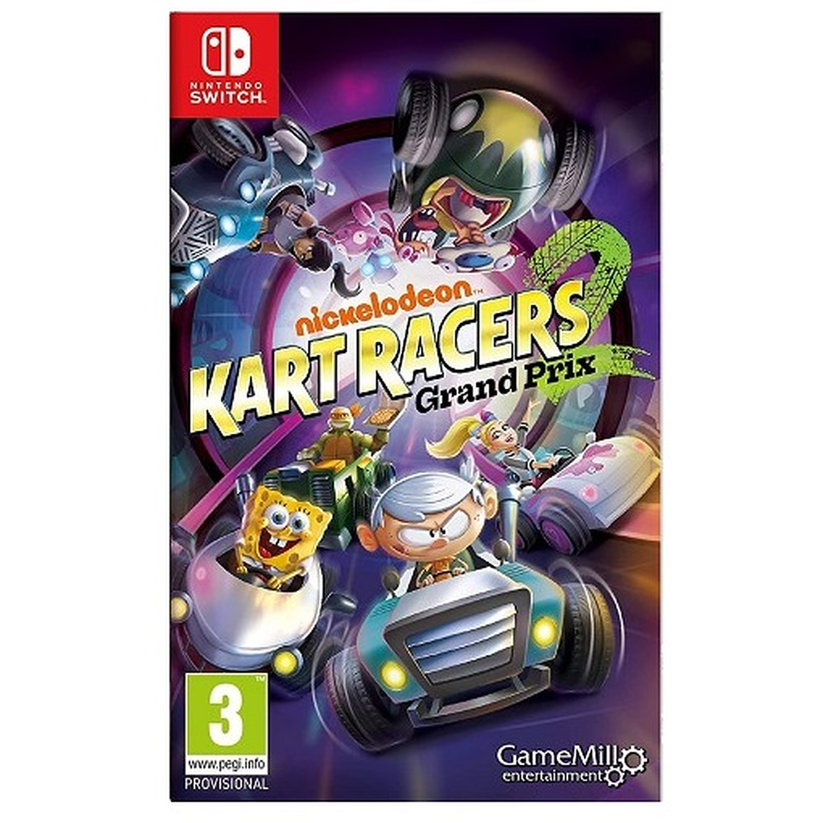 Nickelodeon Kart Racers 2 Grand Prix (SWITCH) - Jeux Nintendo Switch KOCH Media