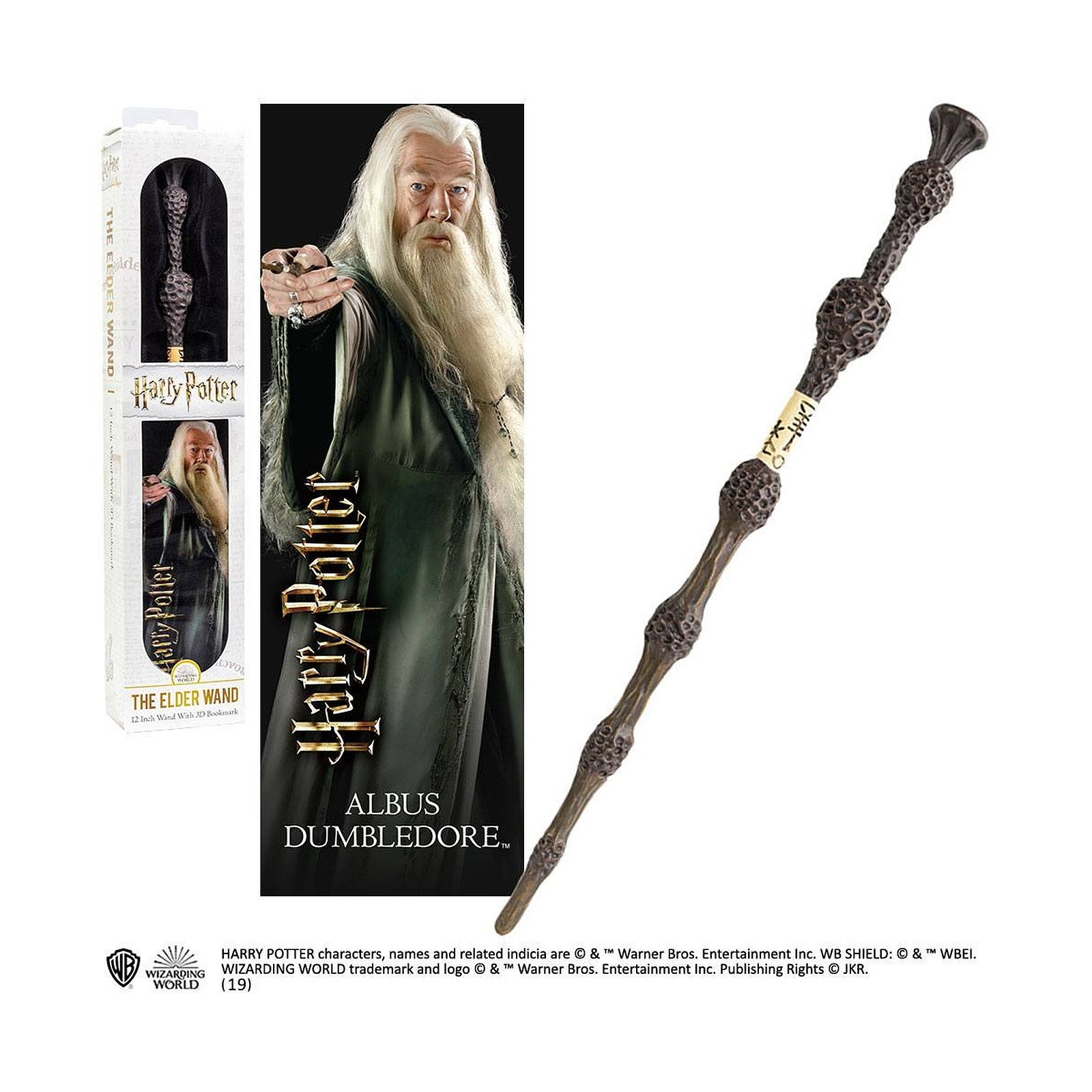 Harry Potter - Replique baguette Albus Dumbledore 30 cm - Figurines Noble Collection