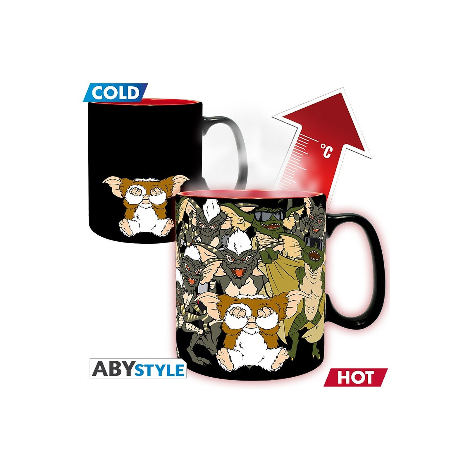 Gremlins - Mug Heat Change Ne pas mouiller - Mugs Abystyle