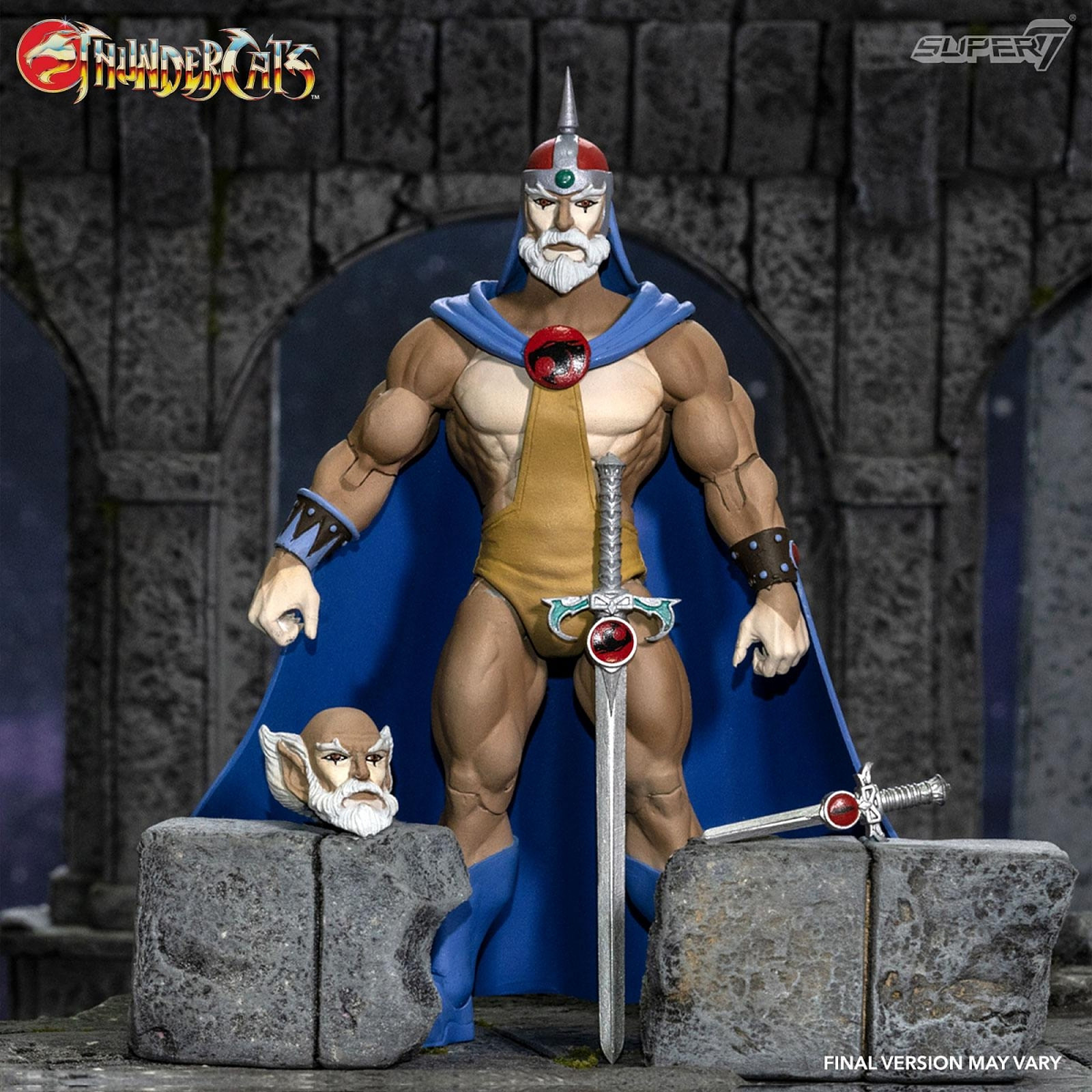 Cosmocats - Figurine Ultimates Jaga the Wise Thundercat Mentor 18 cm - Figurines Super7