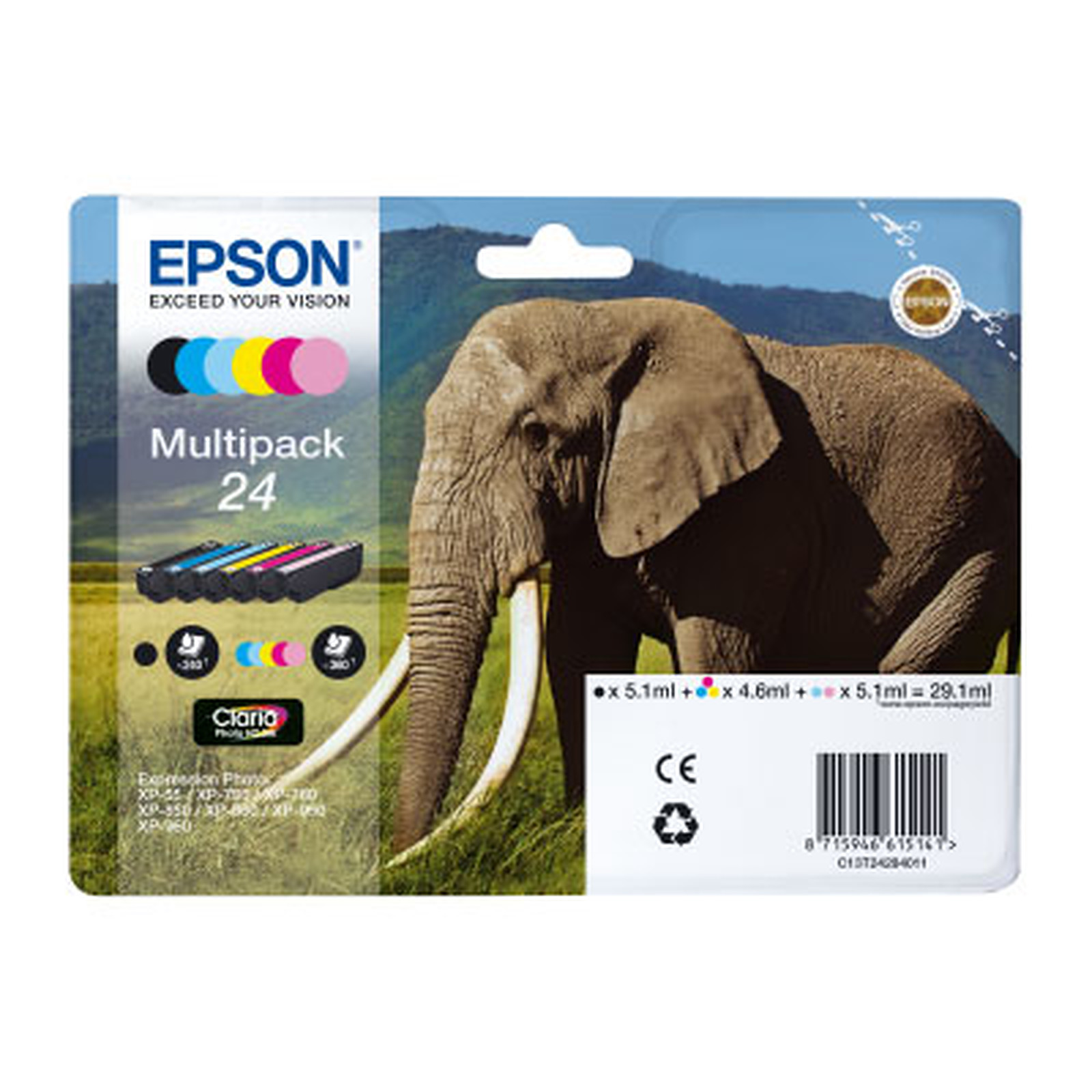 Epson Multipack 24 (C13T24284011) - Cartouche imprimante Epson