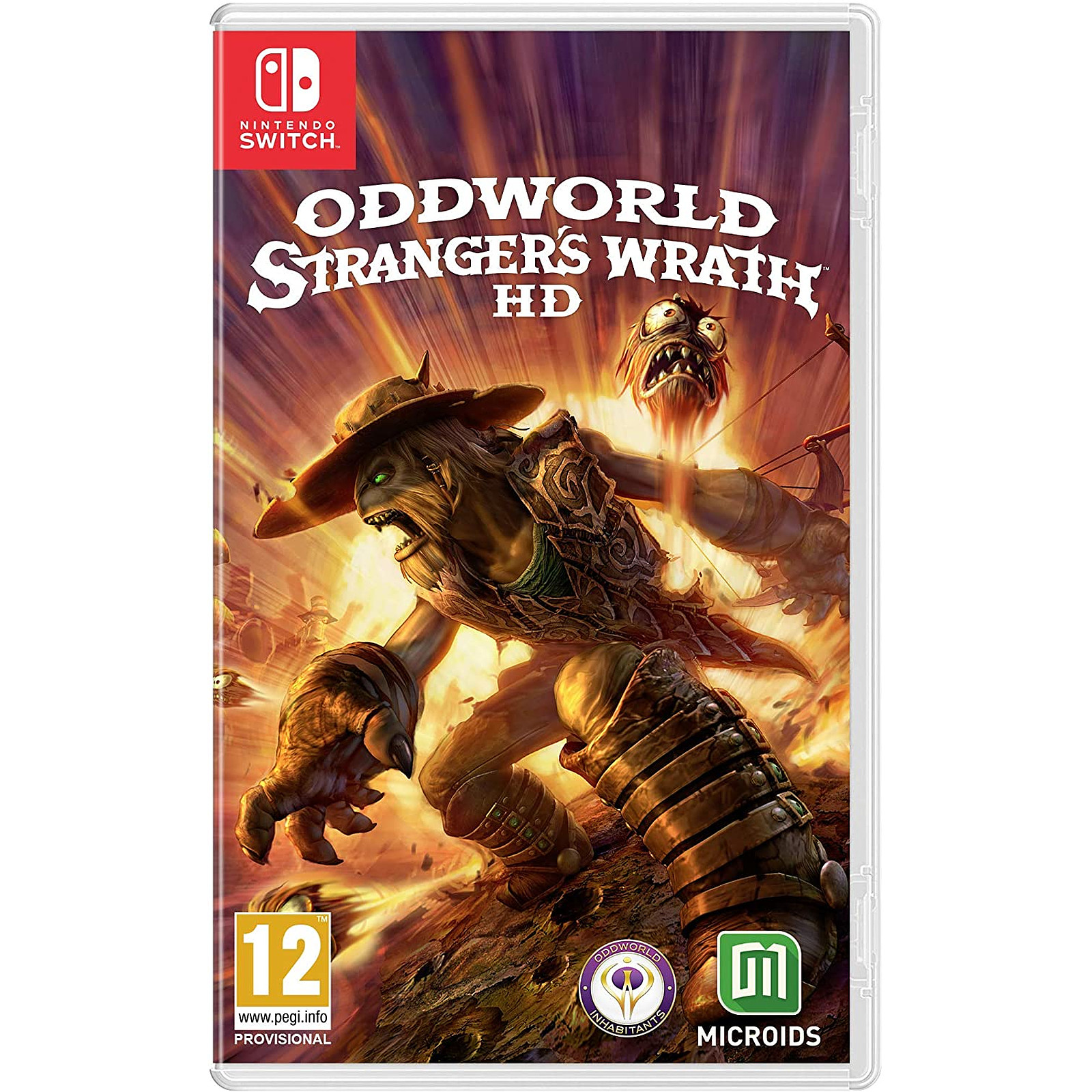 Oddworld La Fureur de l' Etranger - Edition Standard ( Switch ) - Jeux Nintendo Switch Microa¯ds