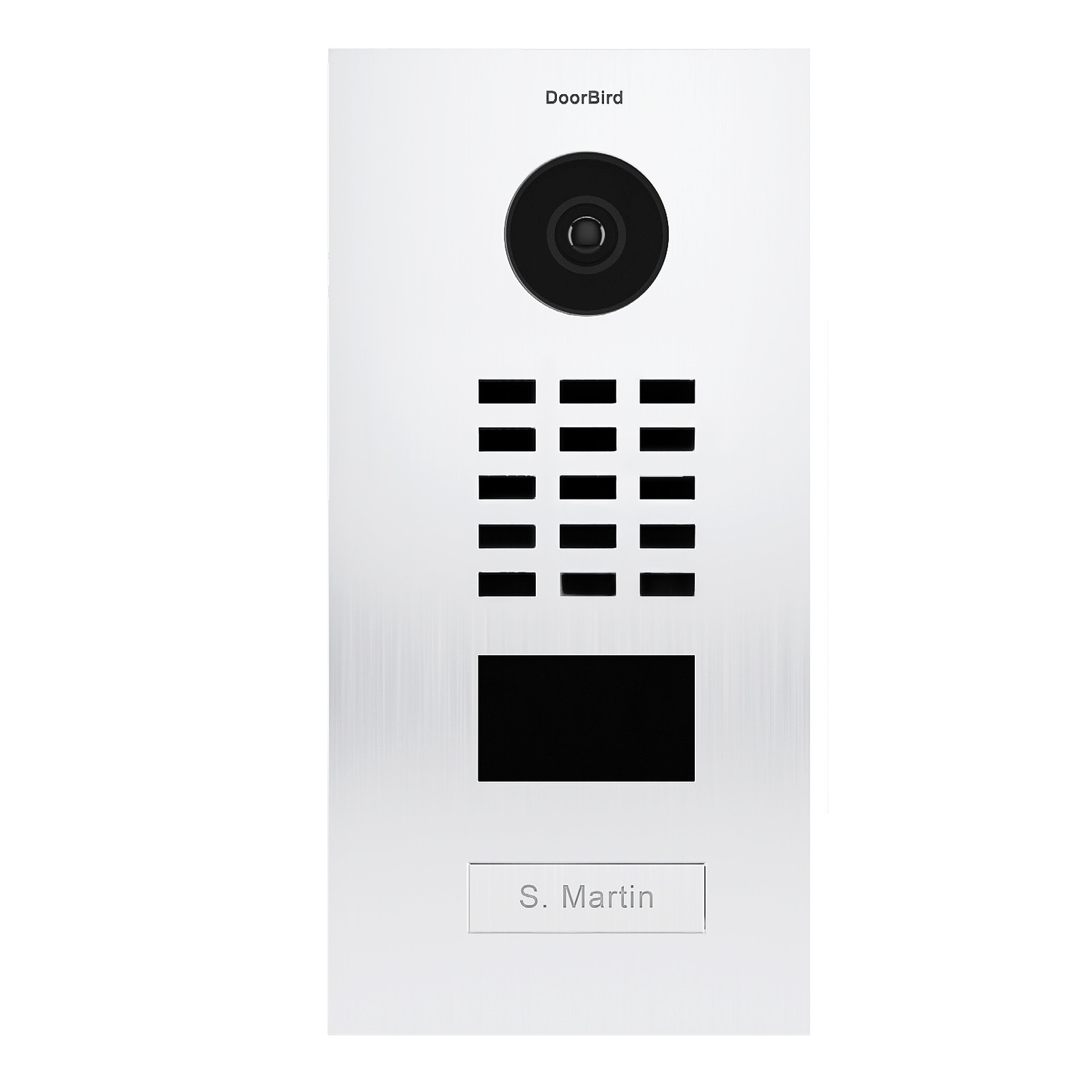 Doorbird - Portier video IP D2101V RAL 9016 - Interphone connecte DoorBird