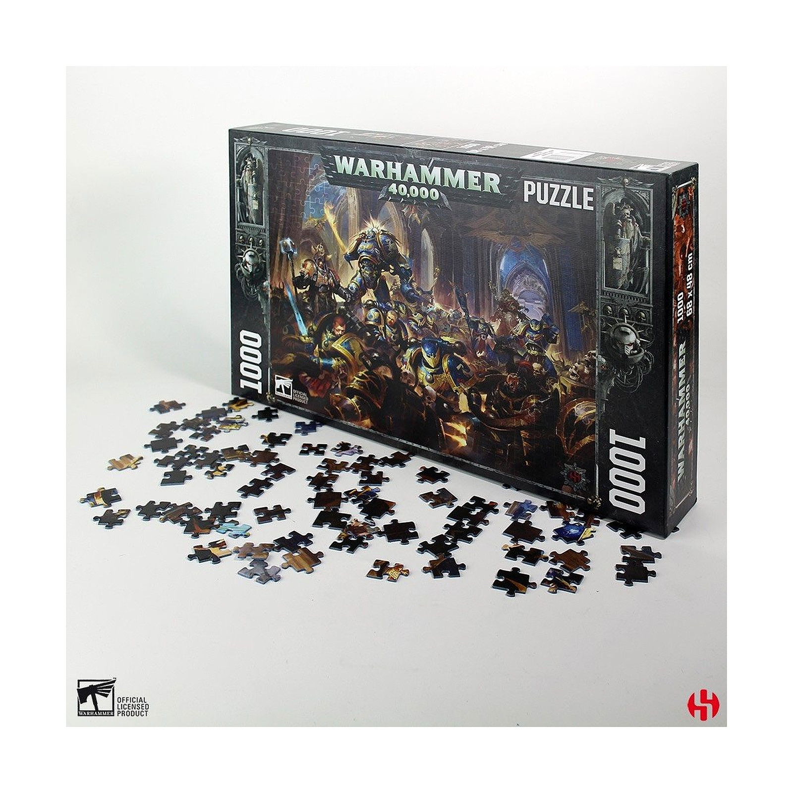 Warhammer 40K - Puzzle Gulliman vs Black Legion (1000 pièces) - Puzzle Semic