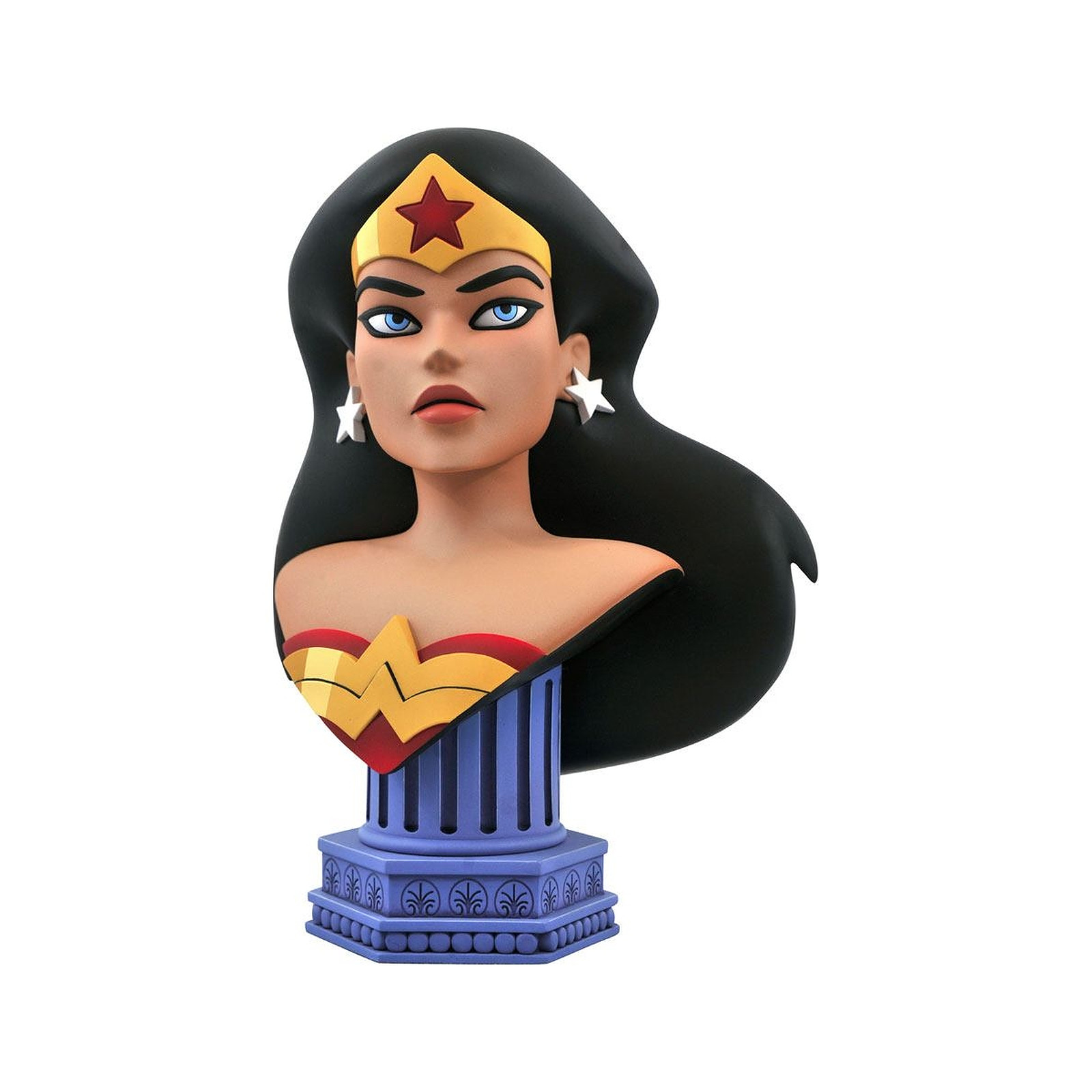 Justice League - Buste Animated Legends in 3D 1/2 Wonder Woman 25 cm - Figurines Diamond Select
