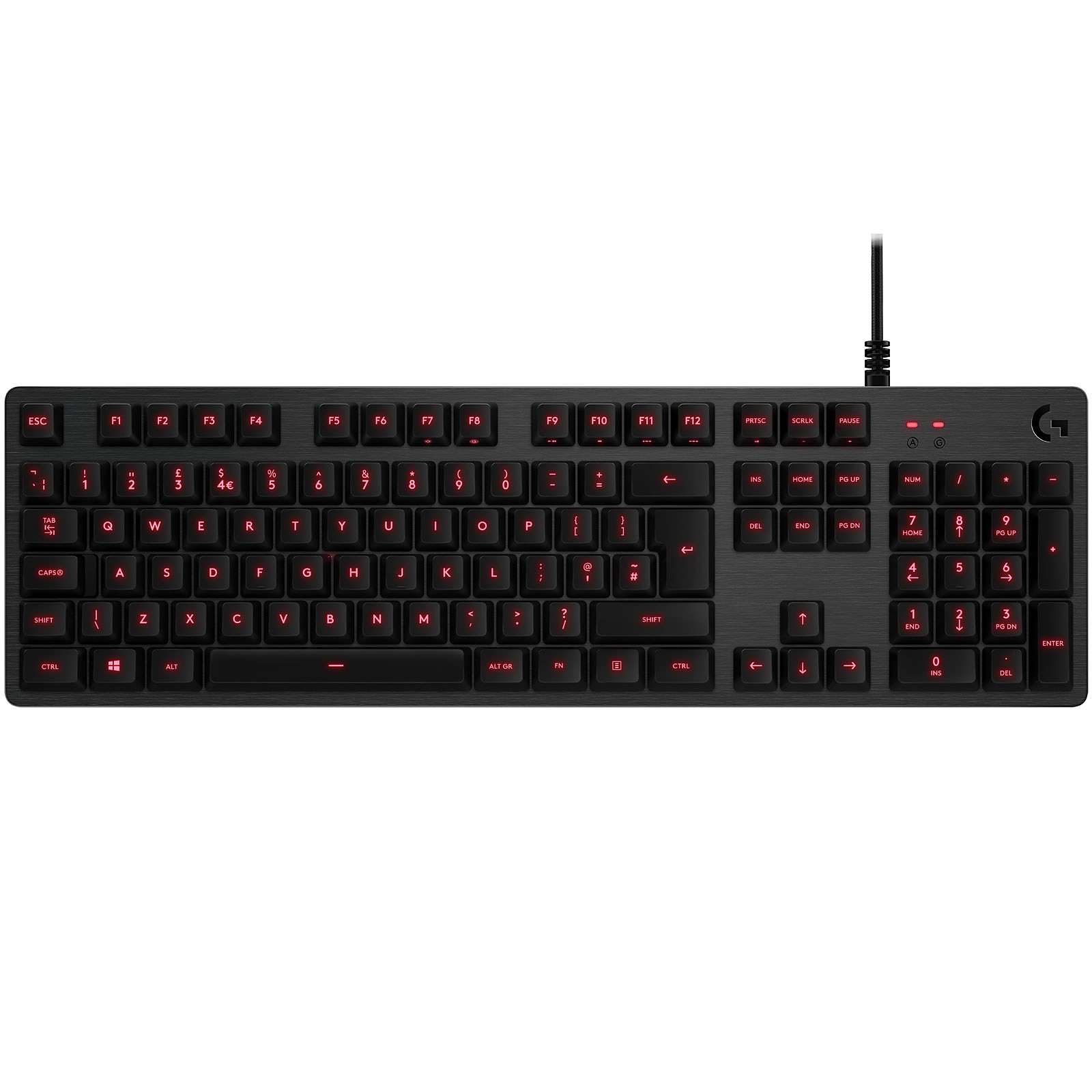 Logitech G G413 Mechanical Gaming Keyboard (Carbone) - Clavier PC Logitech G