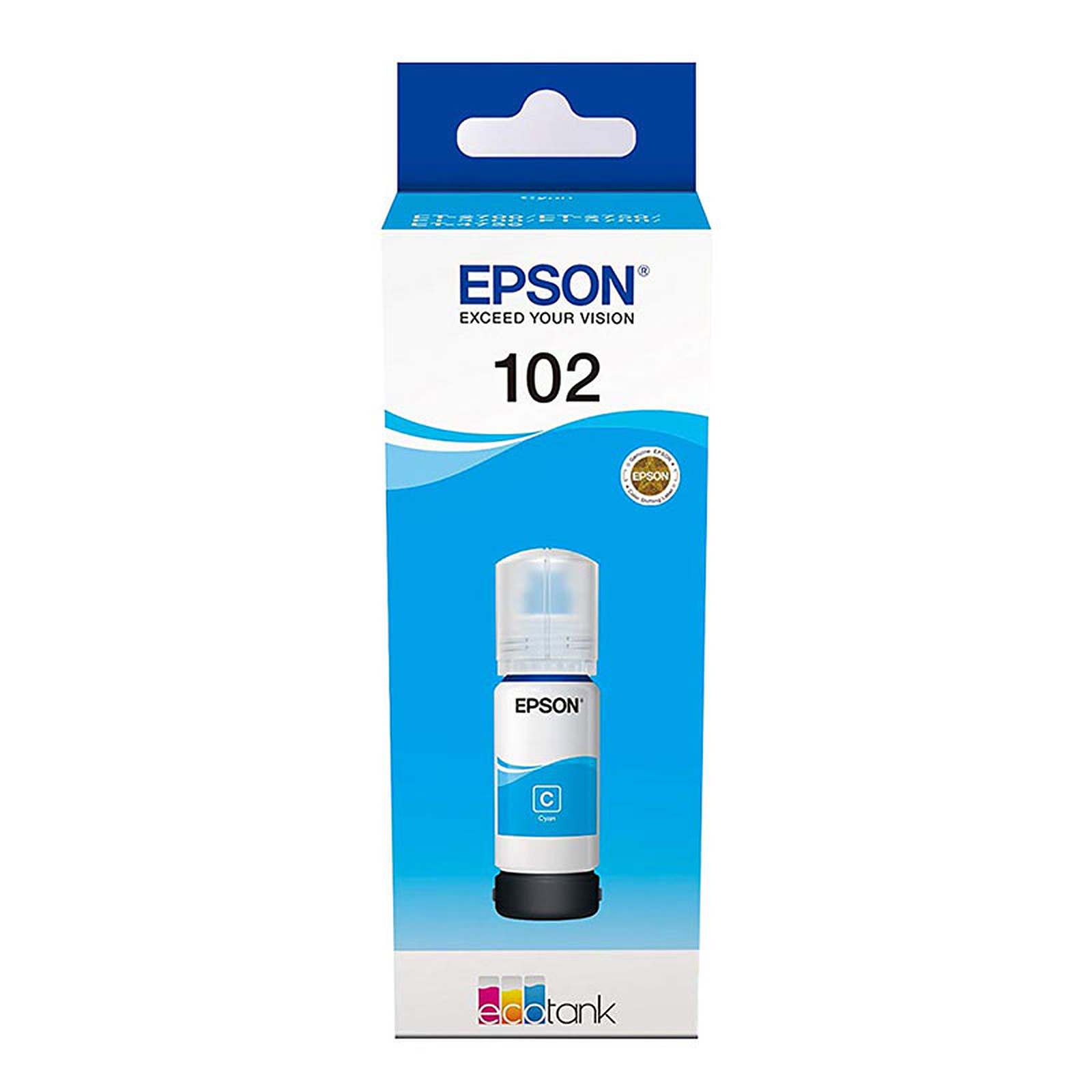 Epson 102 EcoTank Cyan - Cartouche imprimante Epson