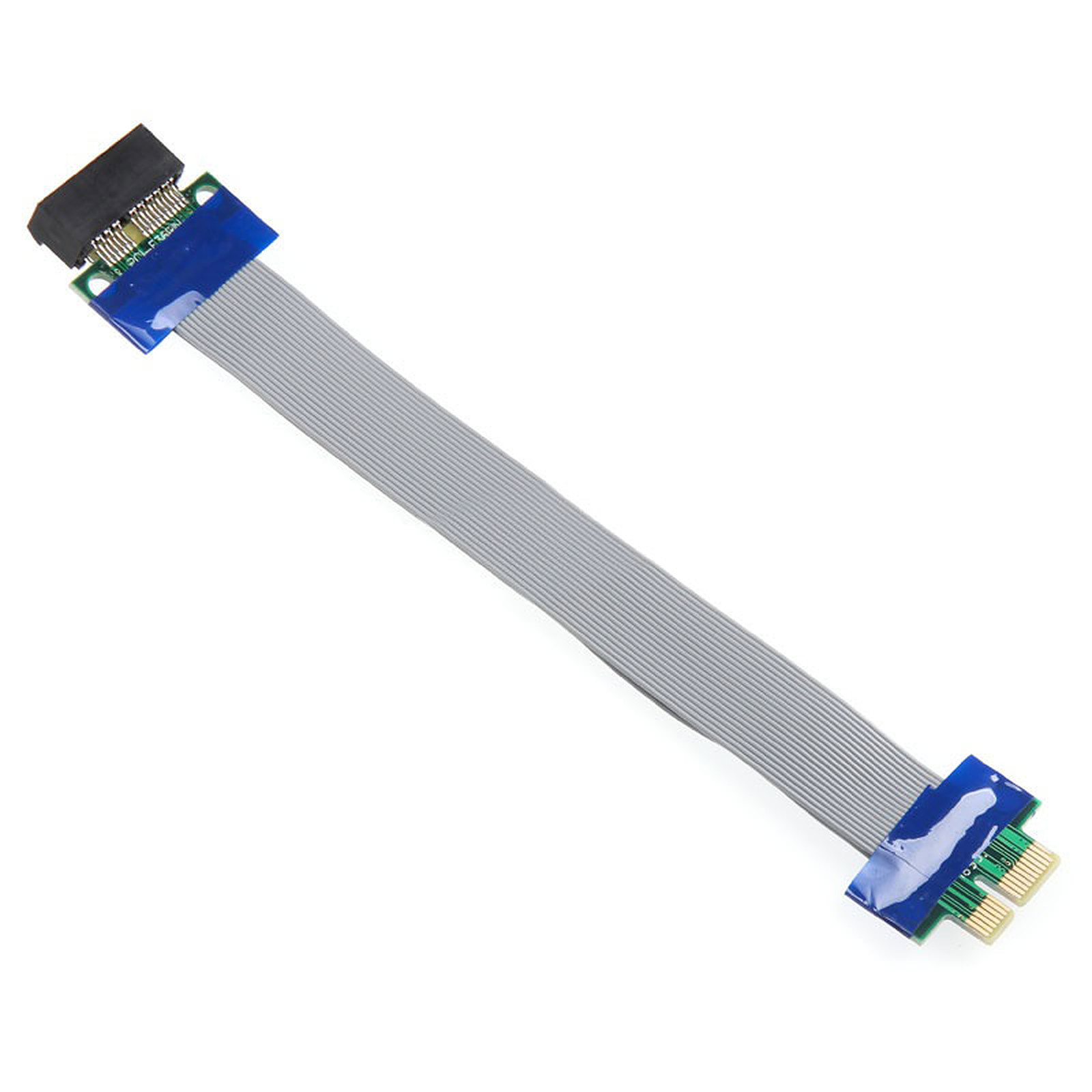 Kolink adaptateur horizontal (riser) PCI-Express 1x - Nappe 190 mm - Alimentation Kolink