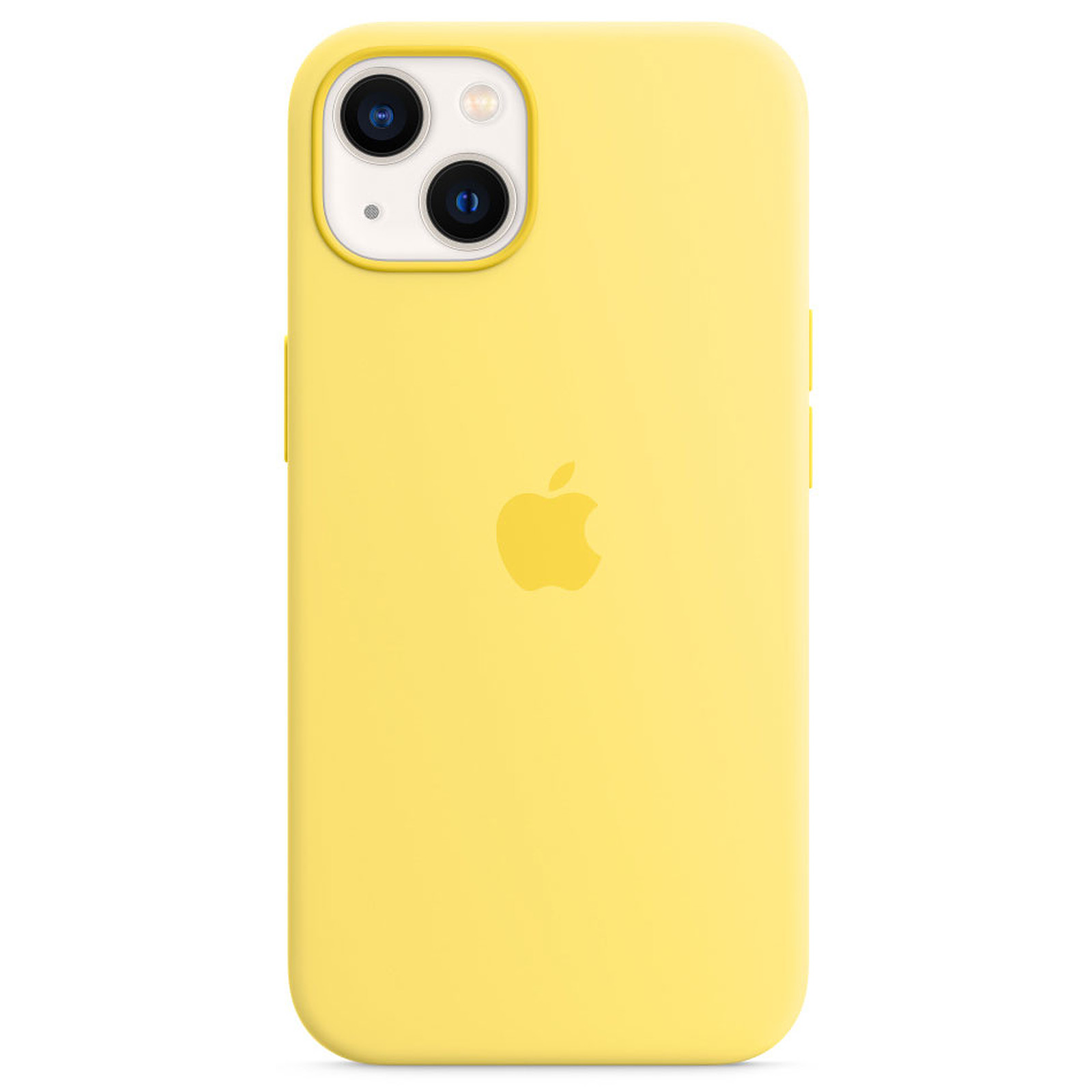 Apple Silicone Case with MagSafe Zeste de Citron Apple iPhone 13 - Coque telephone Apple