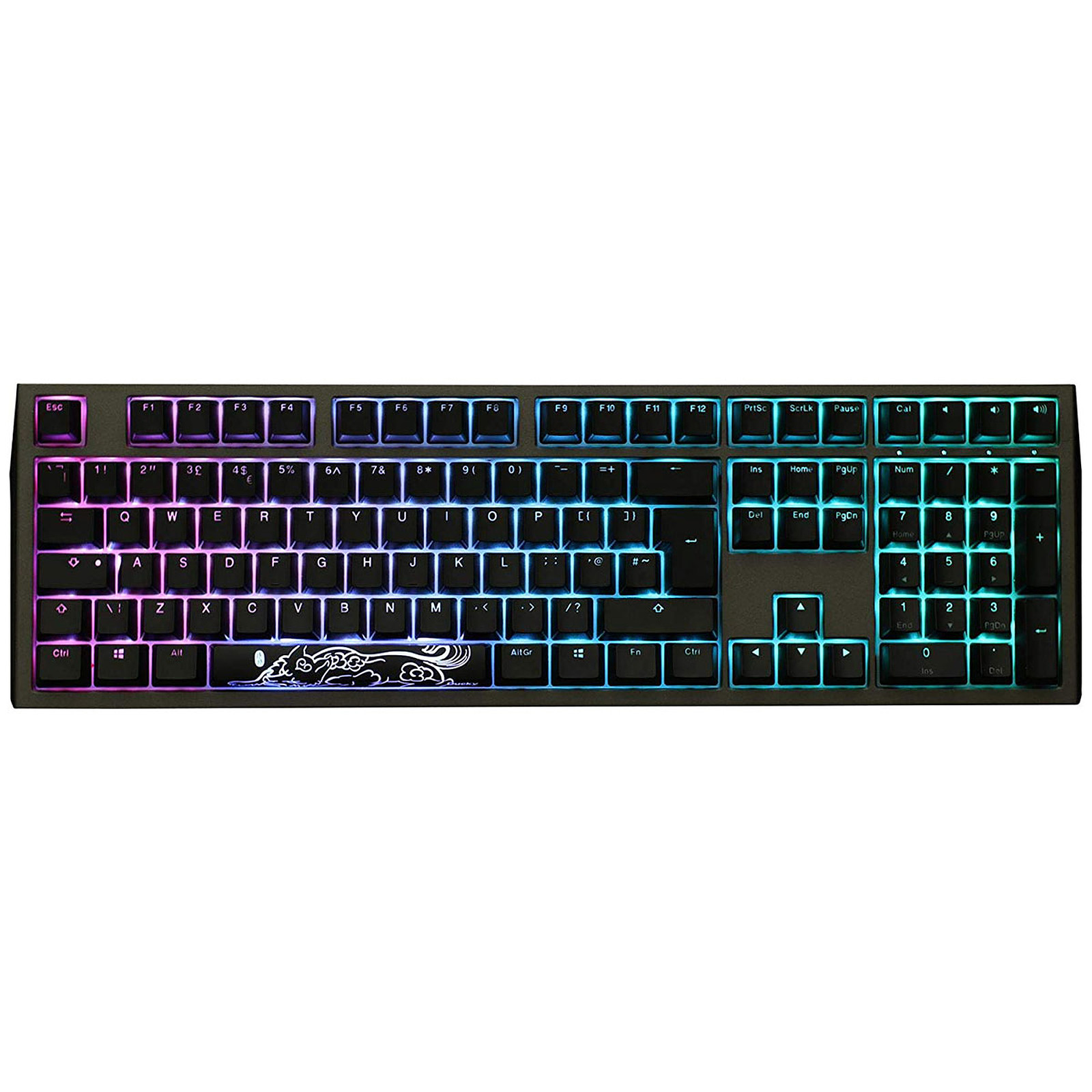 Ducky Channel Shine 7 (Cherry MX RGB Silent Red) - Clavier PC Ducky Channel