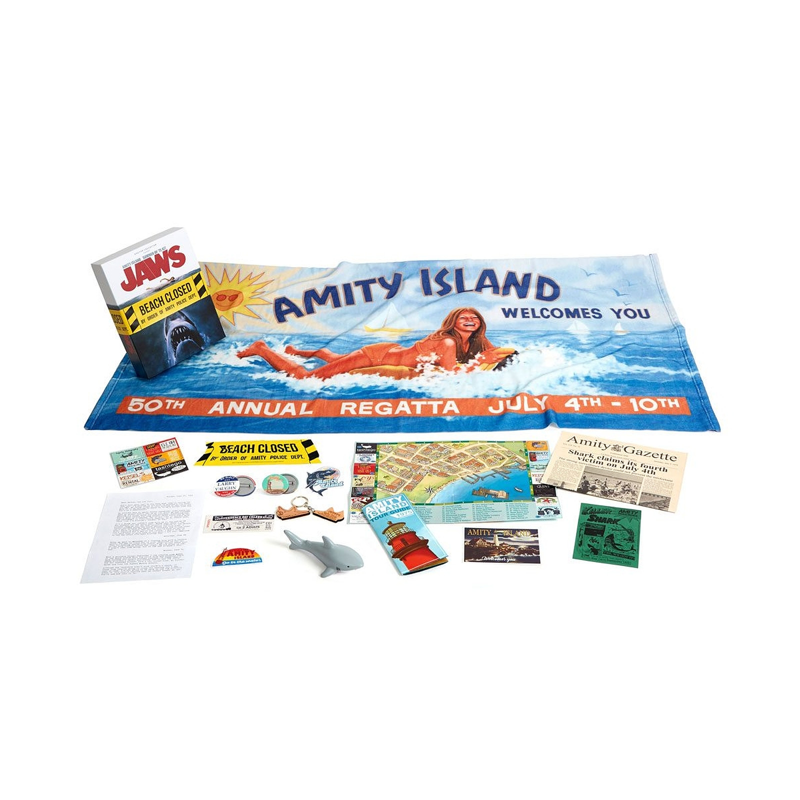 Les Dents de la mer - Coffret cadeau Amity Island Summer of 75 - Figurines Doctor Collector