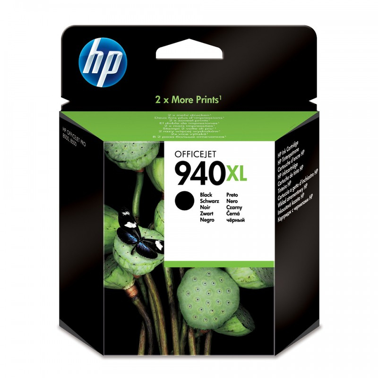 HP 940XL (C4906AE) - Noir - Cartouche imprimante HP