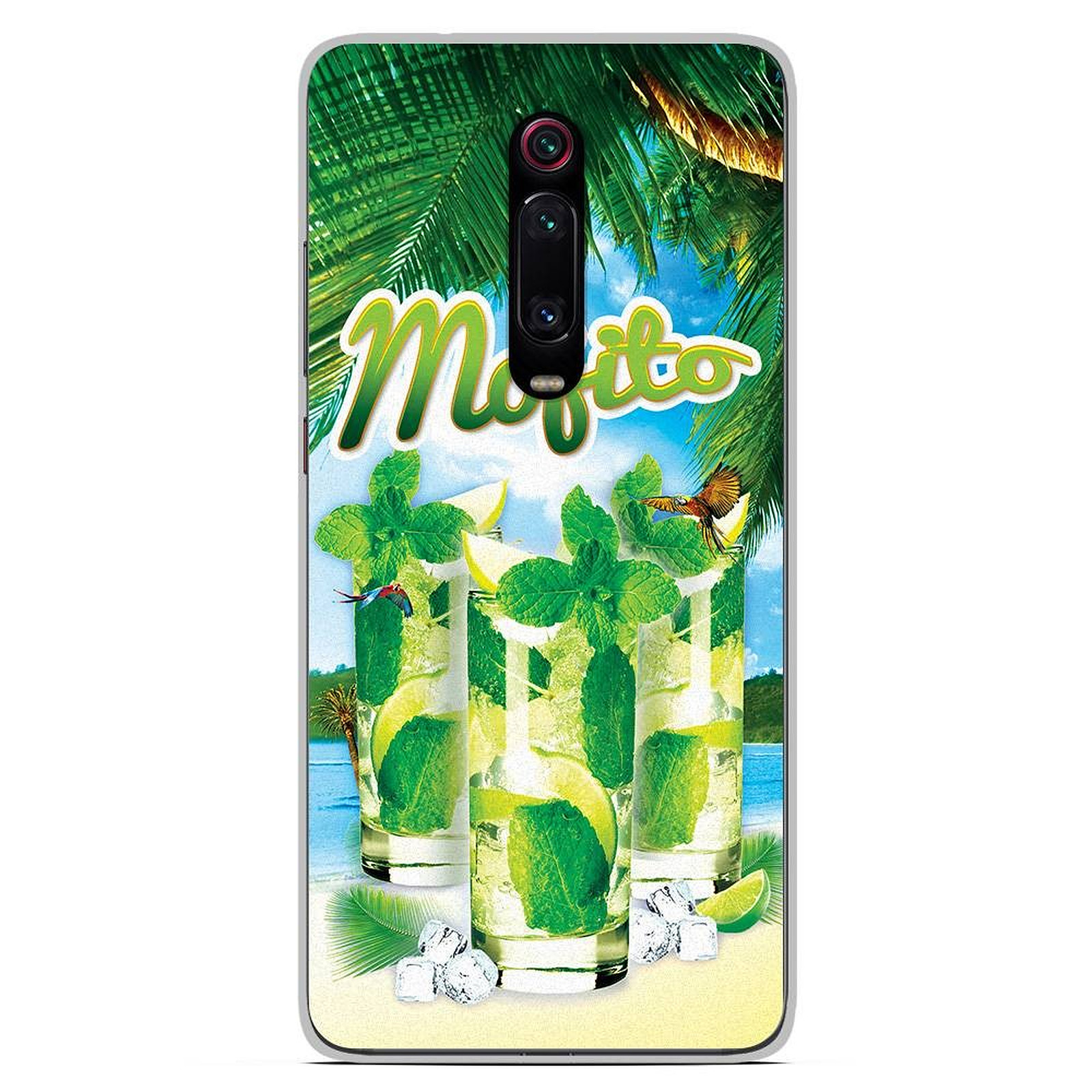 1001 Coques Coque silicone gel Xiaomi Mi 9T motif Mojito Plage - Coque telephone 1001Coques