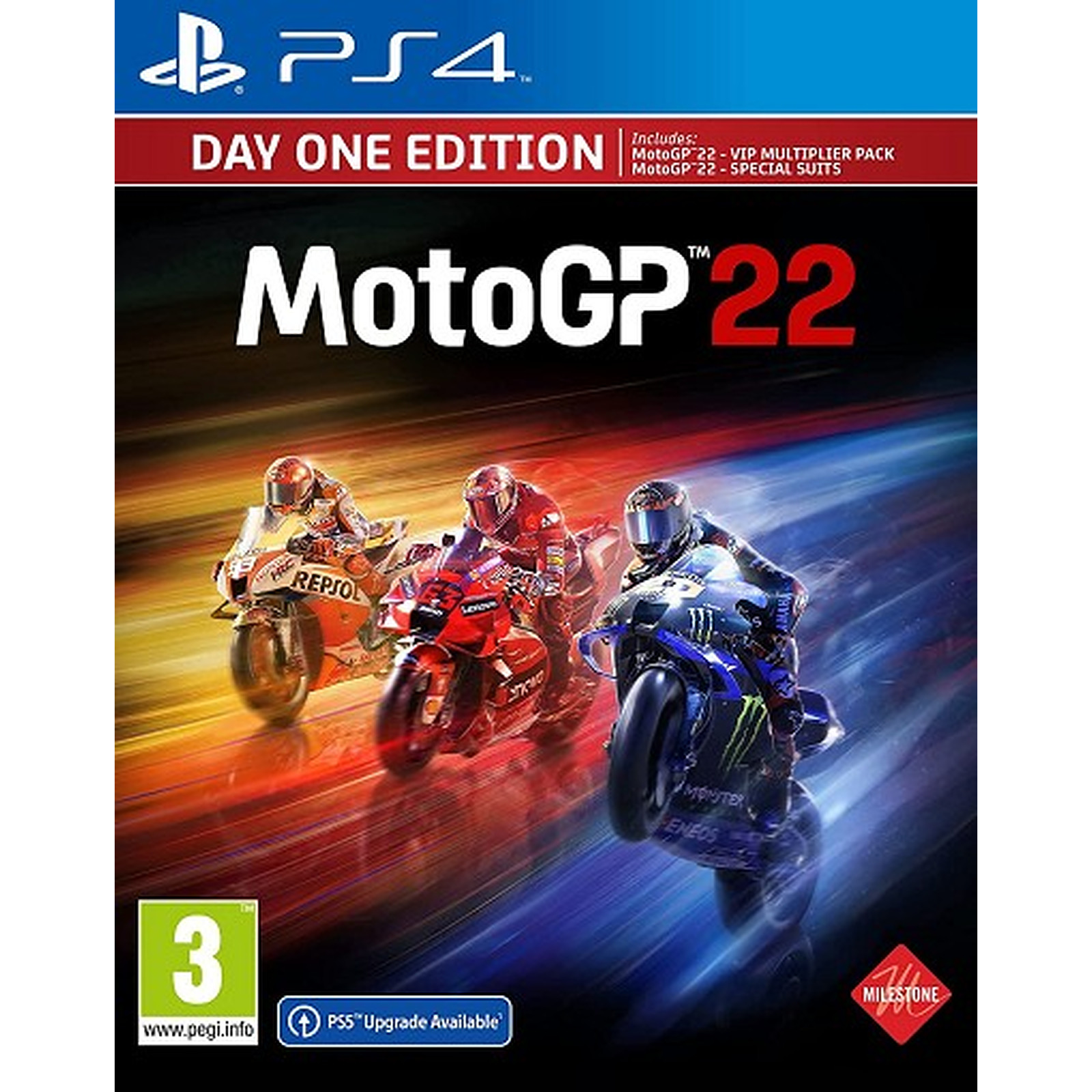 MotoGP 22 Day One Edition (PS4) - Jeux PS4 Milestone