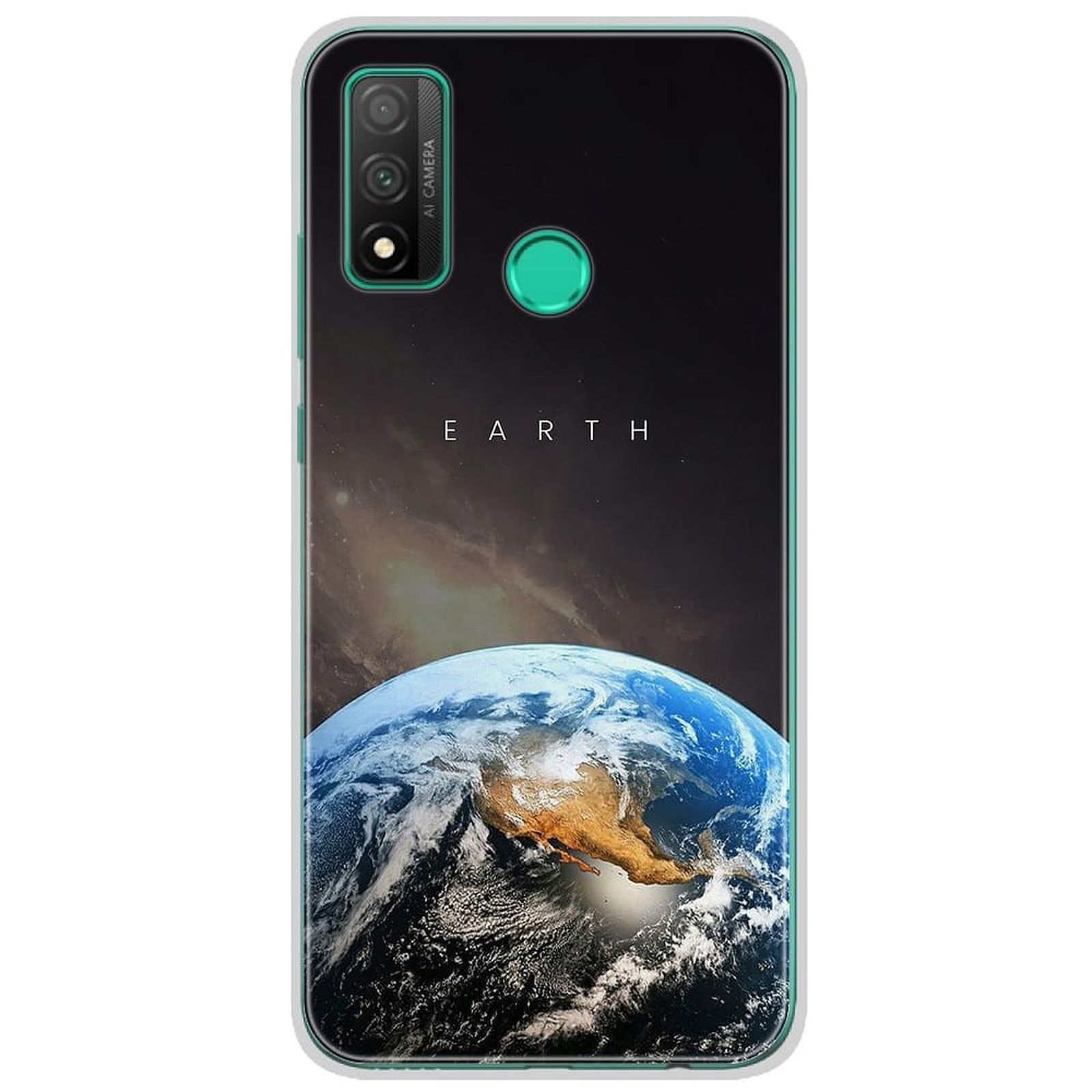 1001 Coques Coque silicone gel Huawei P Smart 2020 motif Earth - Coque telephone 1001Coques