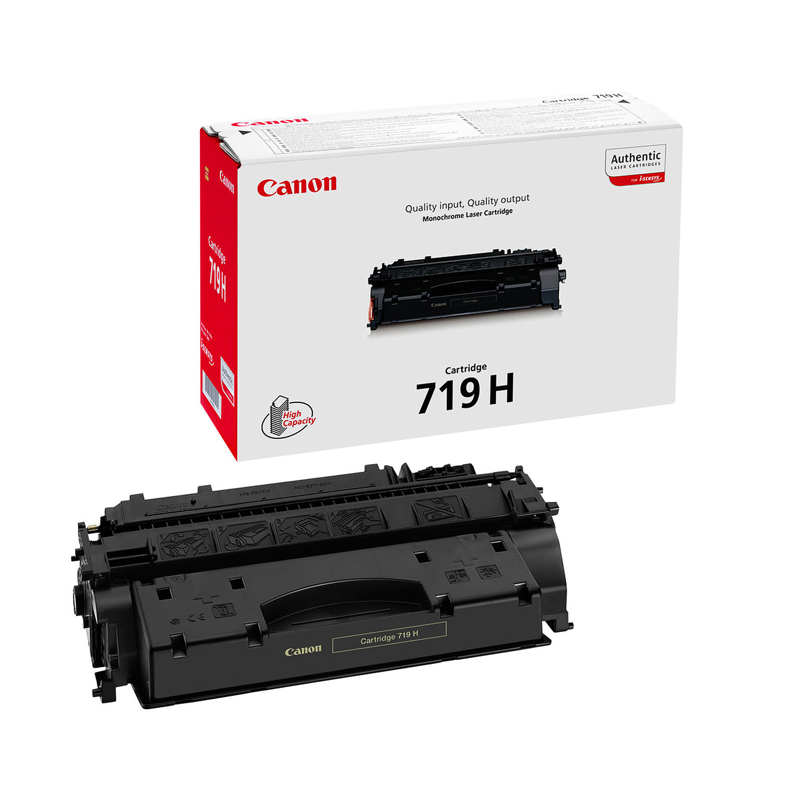 Canon 719 H - Noir - Toner imprimante Canon