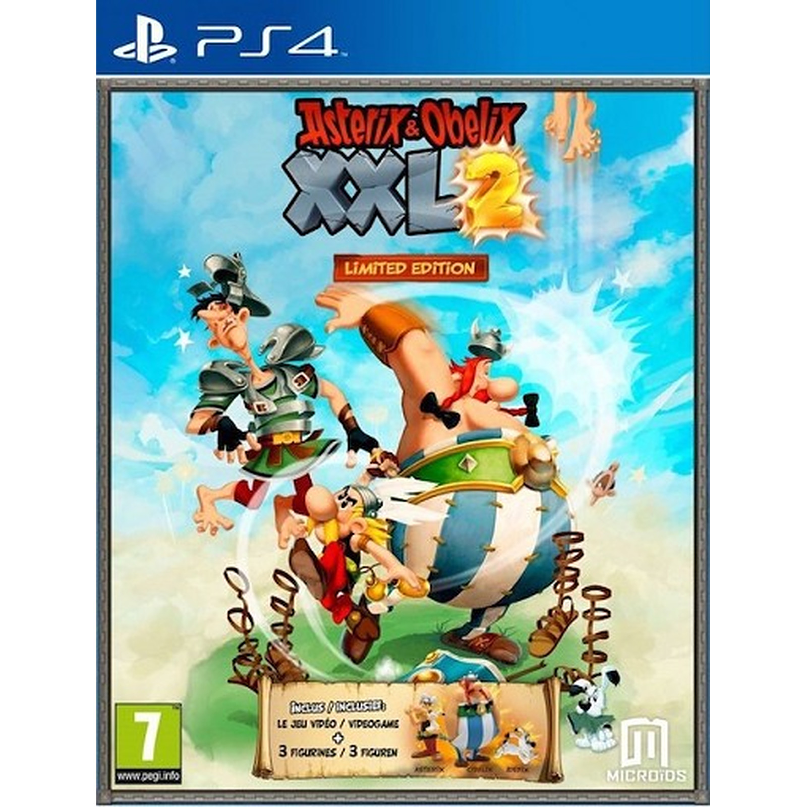 Asterix Obelix XXL 2 Edition Limitee (PS4) - Jeux PS4 Microa¯ds