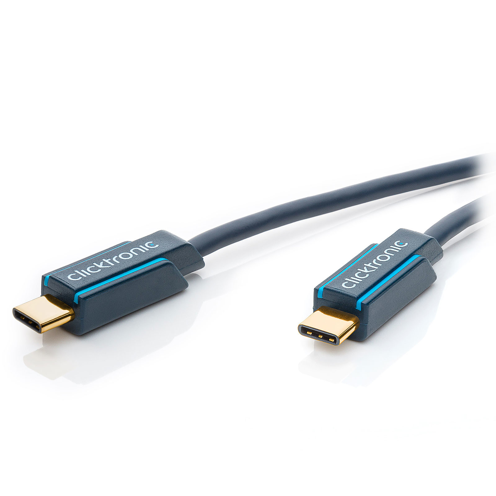 Clicktronic Cable USB-C To USB-C 3.1 (Male/Male) - 1 m - USB Clicktronic