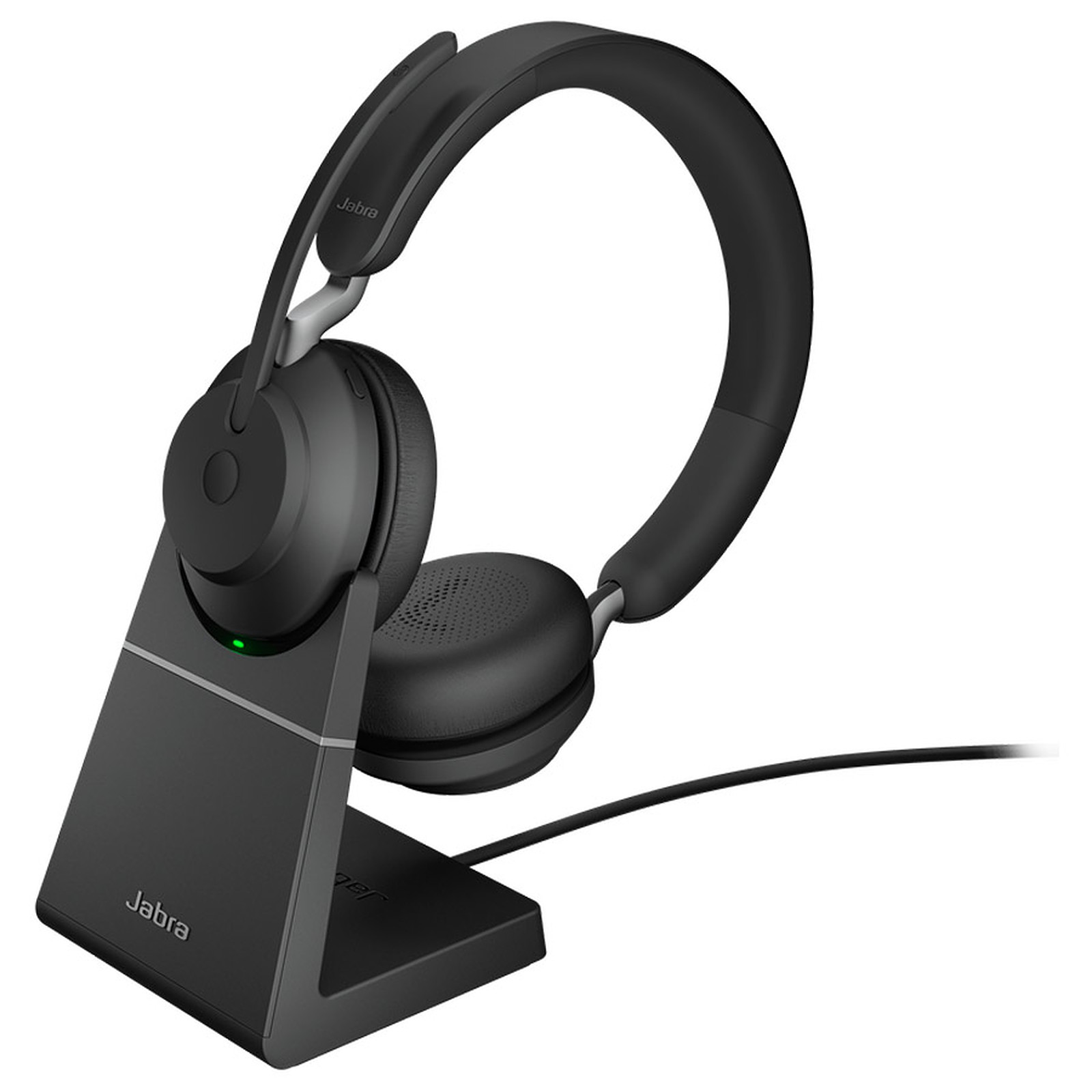Jabra Evolve2 65 Link380A UC Stereo + Charge · Occasion - Casque telephonique Jabra - Occasion