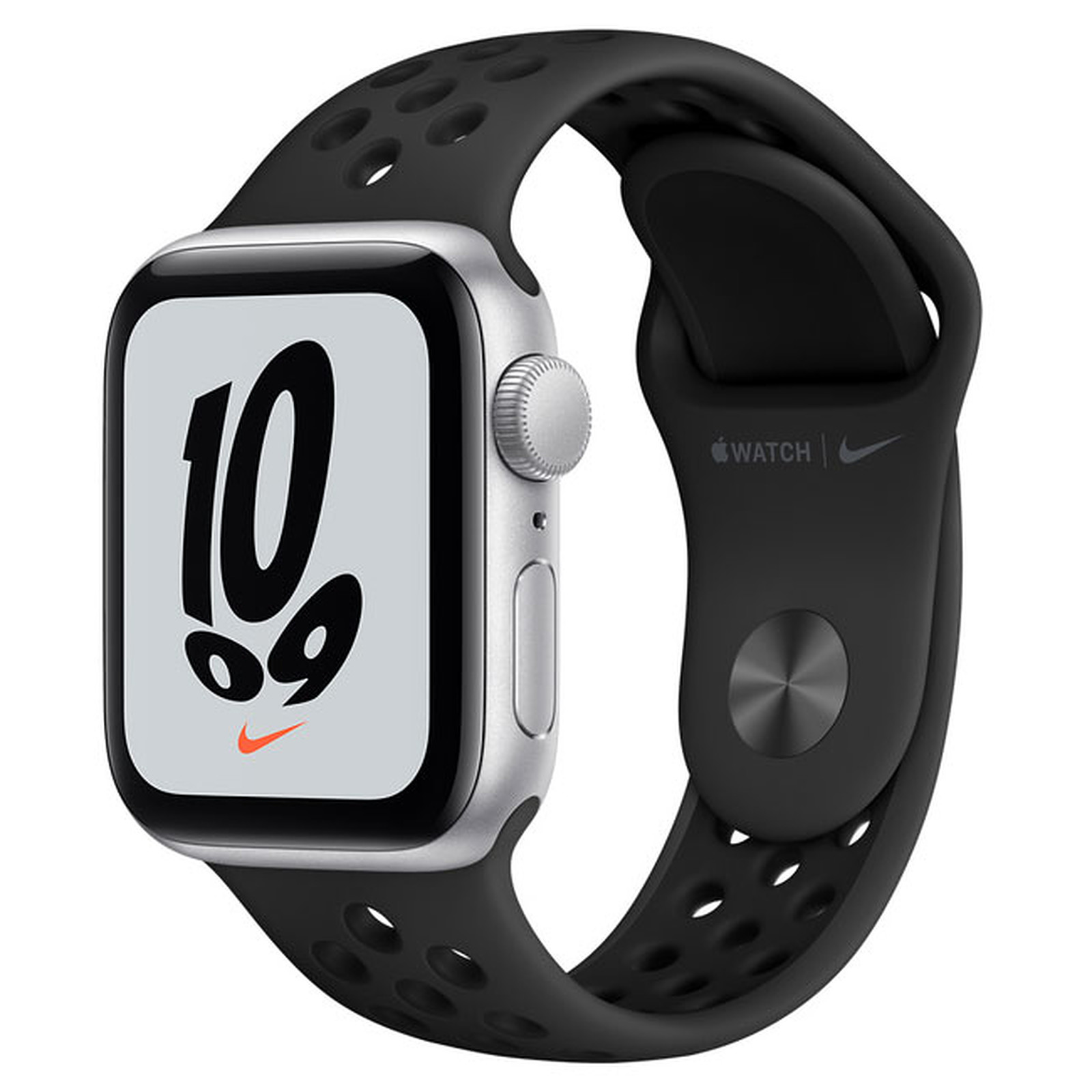 Apple Watch Nike SE GPS Space Gray Aluminium Sport Band Anthracite/Black 40 mm - Montre connectee Apple