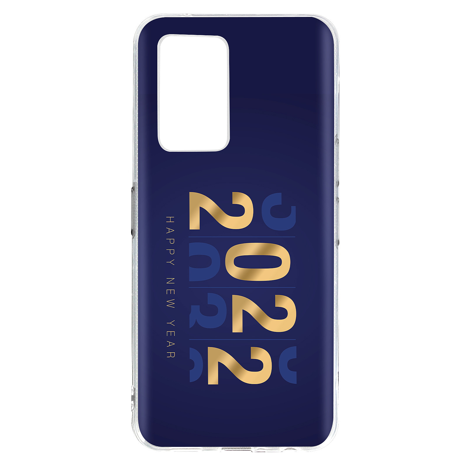 Avizar Coque Happy New Year 2022 Collection Noel Protection personnalisee - Coque telephone Avizar