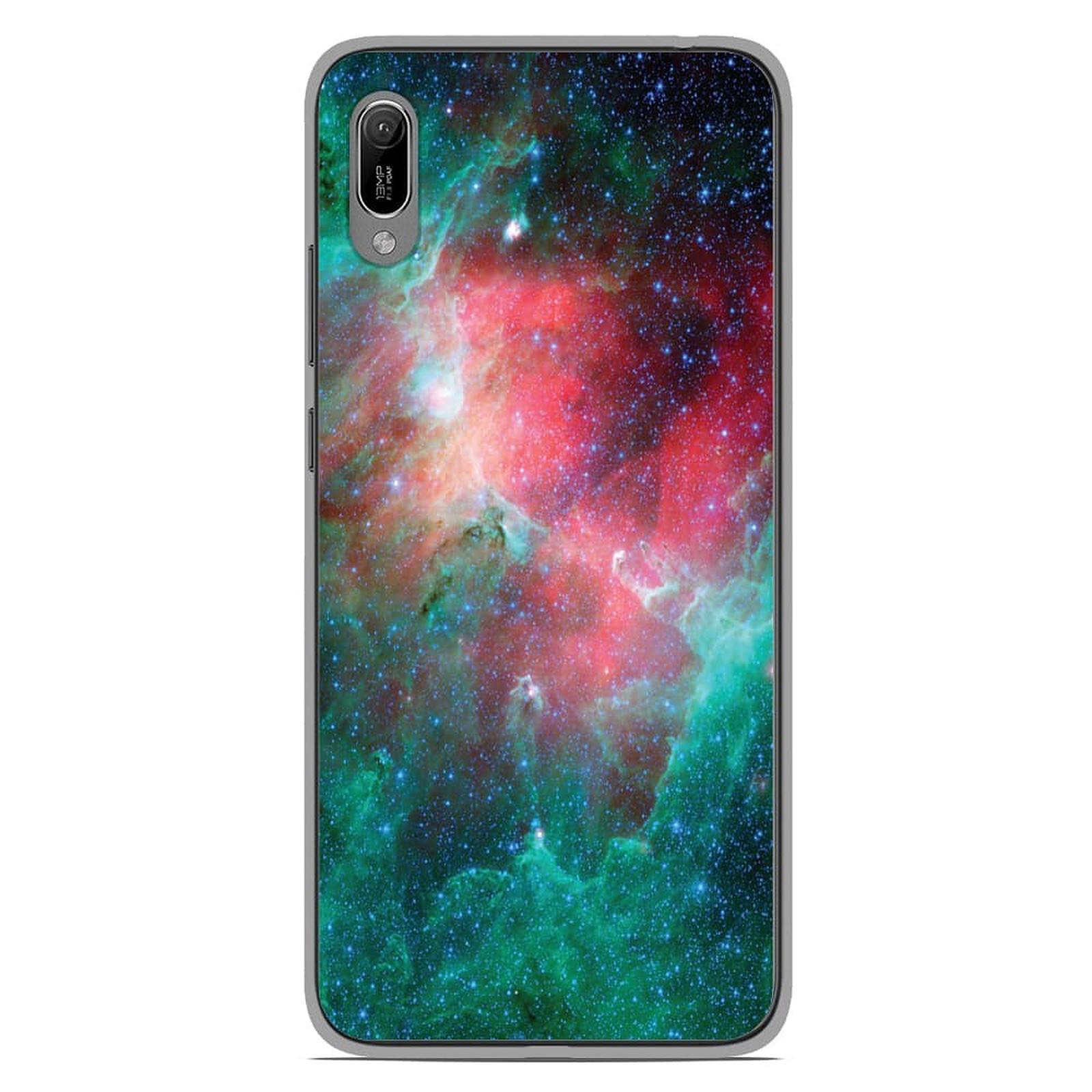 1001 Coques Coque silicone gel Huawei Y6 2019 motif Nebuleuse - Coque telephone 1001Coques