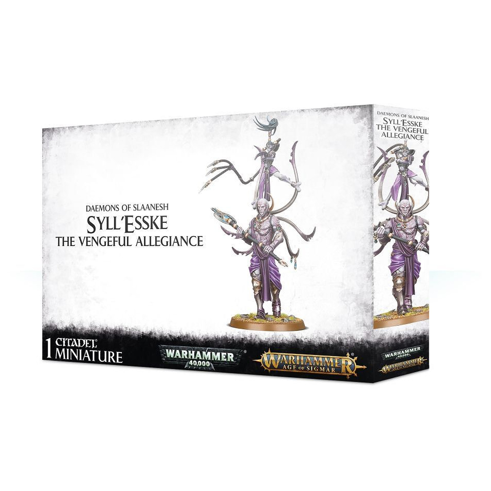 Warhammer AoS & 40k - Daemons Of Slaanesh Syll'Esske The Vengeful Allegiance - Jeux de figurines Games workshop