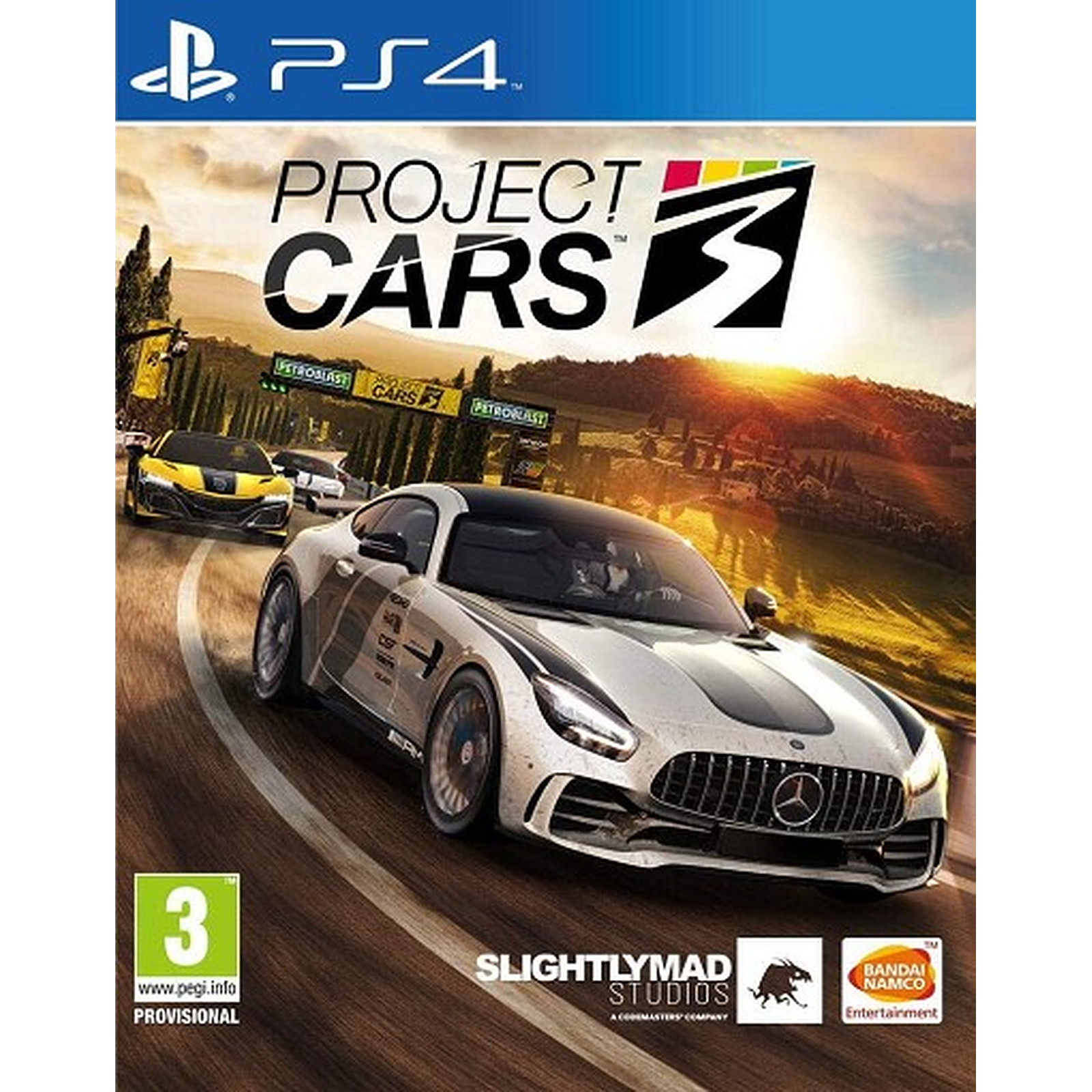 Project Cars 3 (PS4) - Jeux PS4 Bandai Namco Games