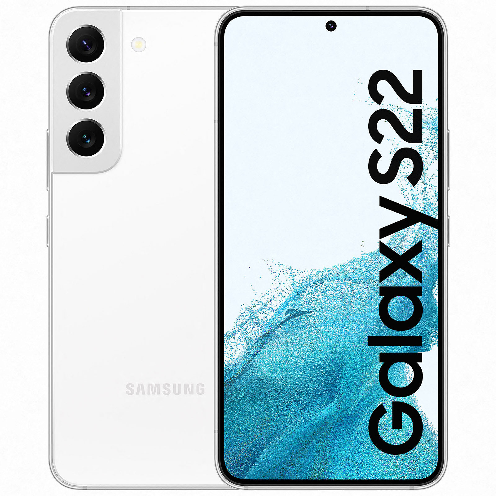 Samsung Galaxy S22 SM-S901B Blanc (8 Go / 128 Go) - Mobile & smartphone Samsung