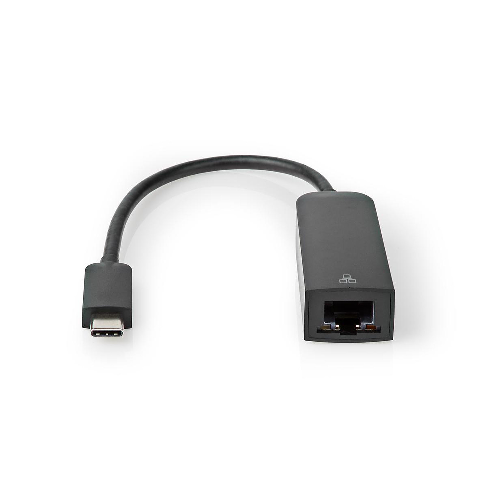 Nedis Adaptateur USB-C / Ethernet (M/F) - Noir - USB NEDIS