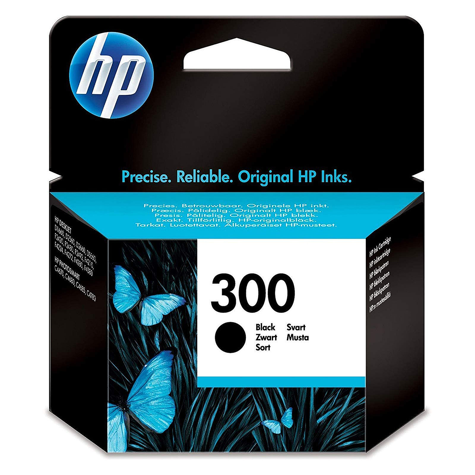 HP 300 (CC640EE) - Noir - Cartouche imprimante HP