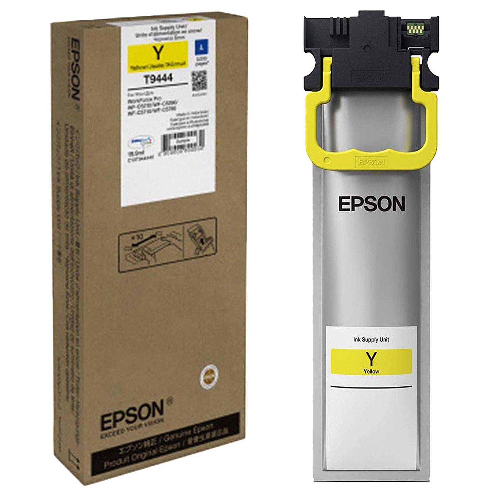Epson WF-C5XXX Series Ink Cartridge L Jaune (C13T944440) - Cartouche imprimante Epson